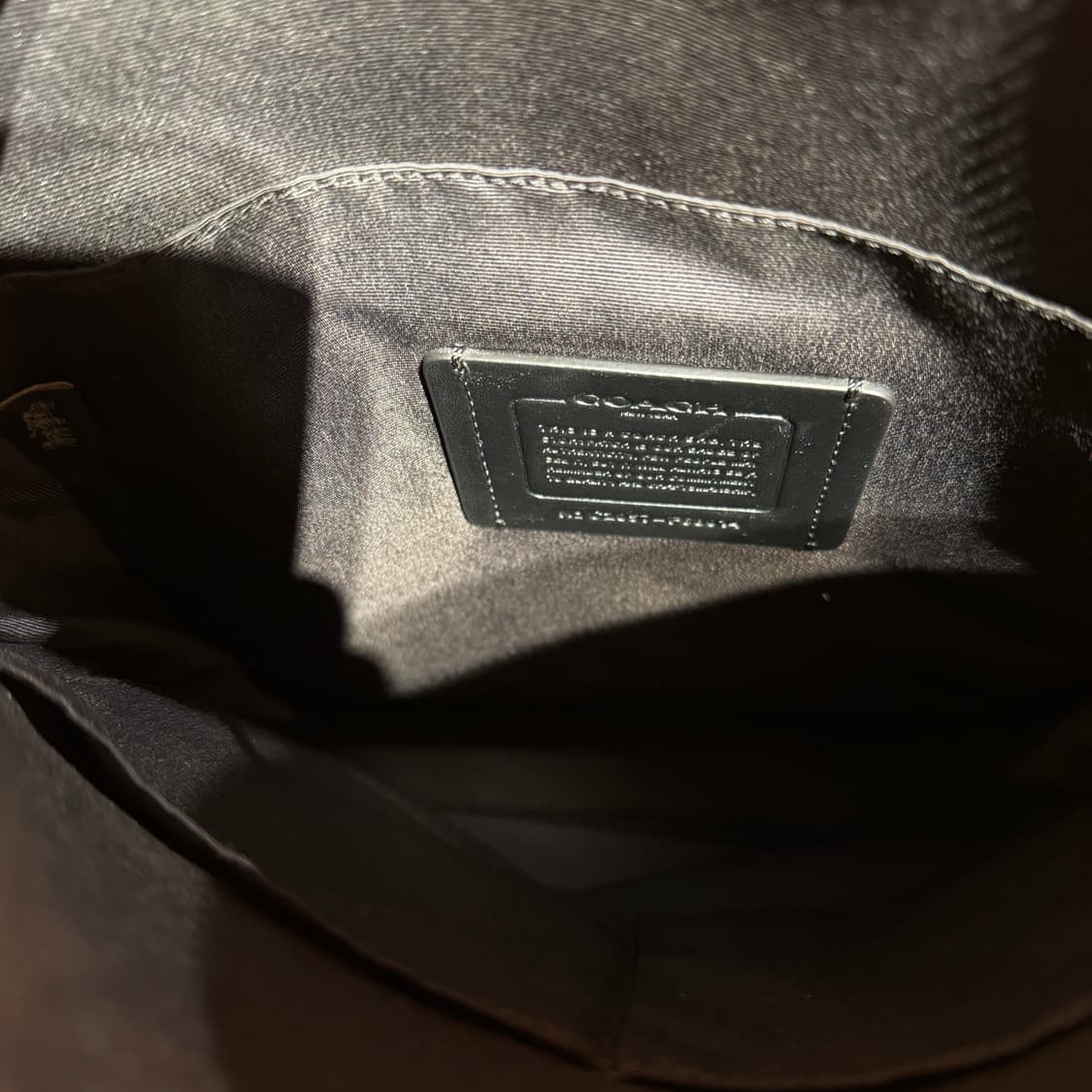 COACH 코치 남성 휴스턴 플라이트 페블 카우레더 크로스백 상품이미지2