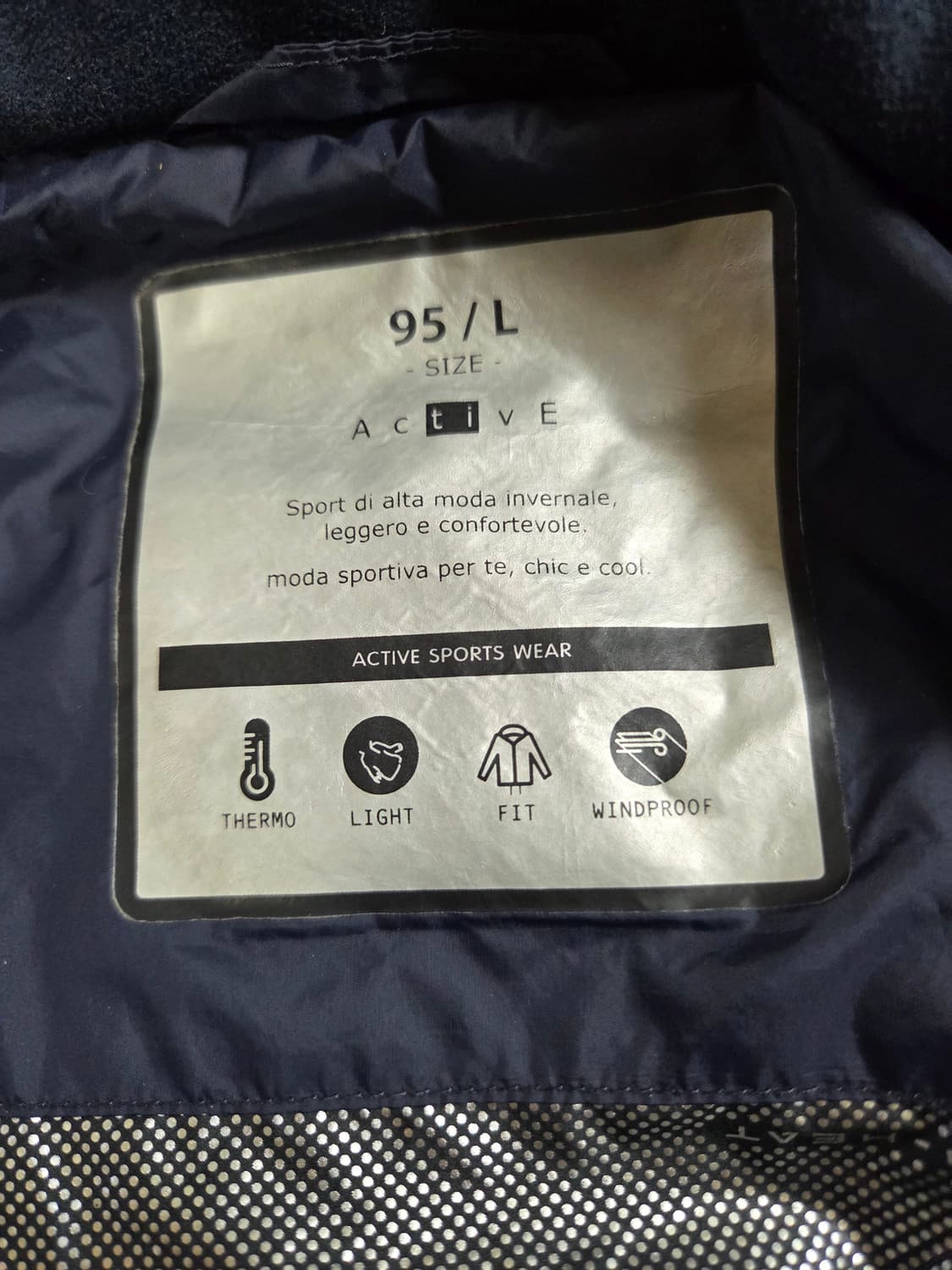 Spurlose 경량 패딩 95 L 네이비 상품이미지6