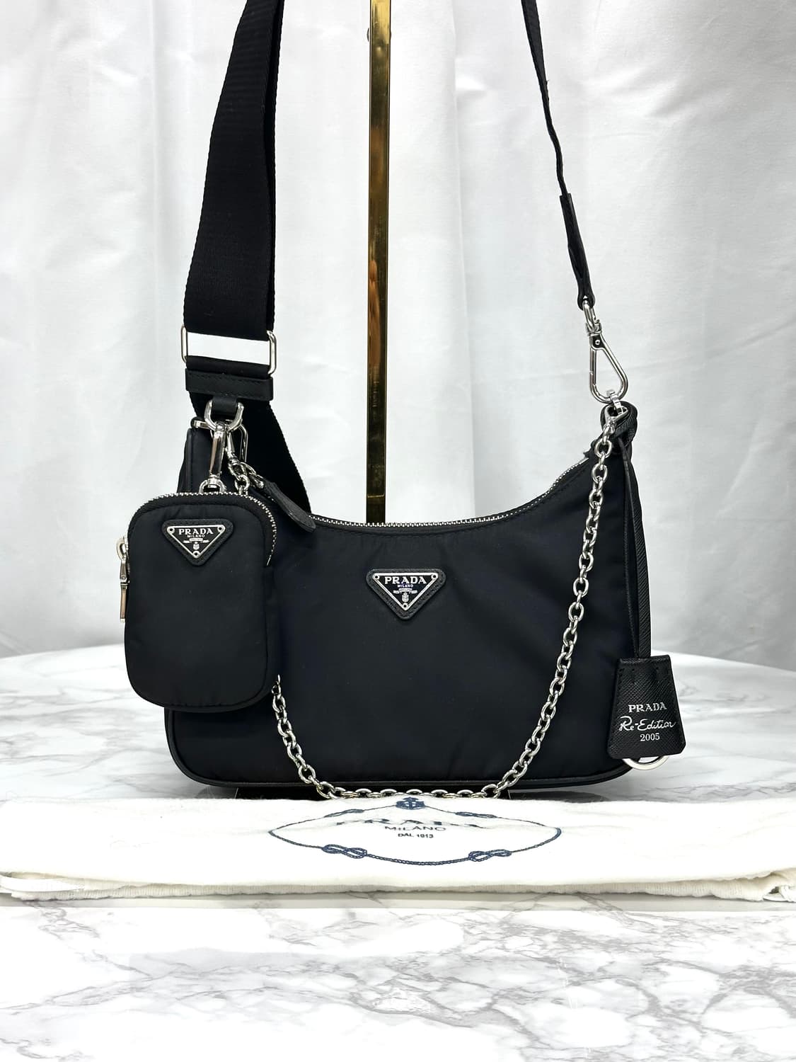 프라다 2005 리나일론 백 상품이미지1