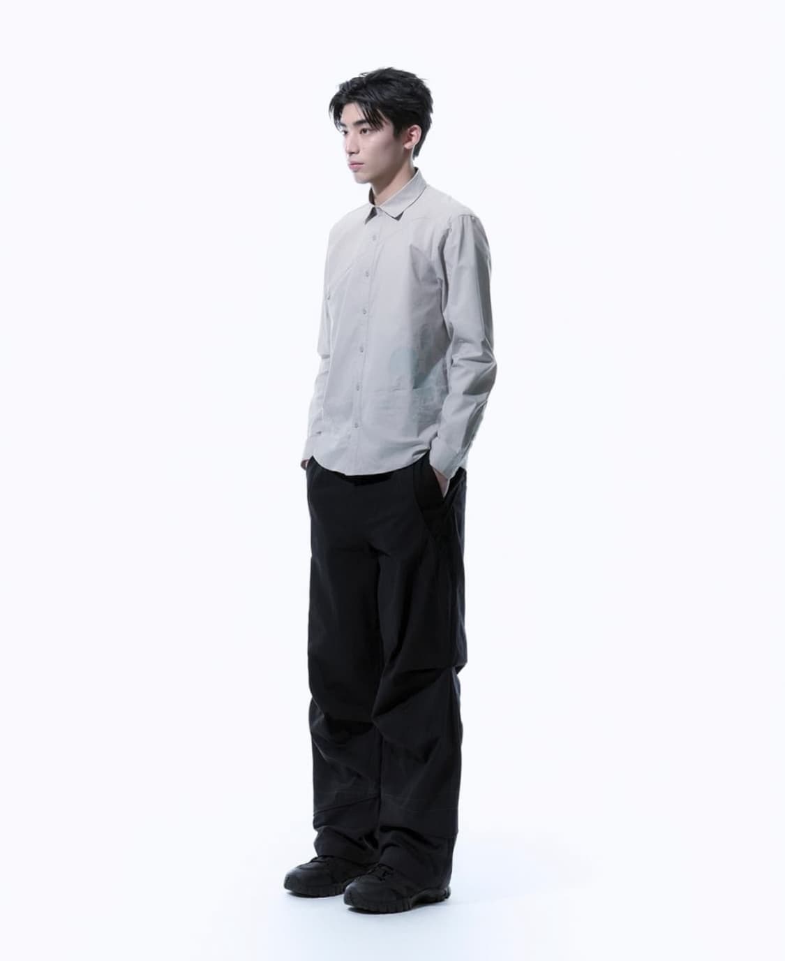 산산기어 LINEN BLOCK PANTS 상품이미지1