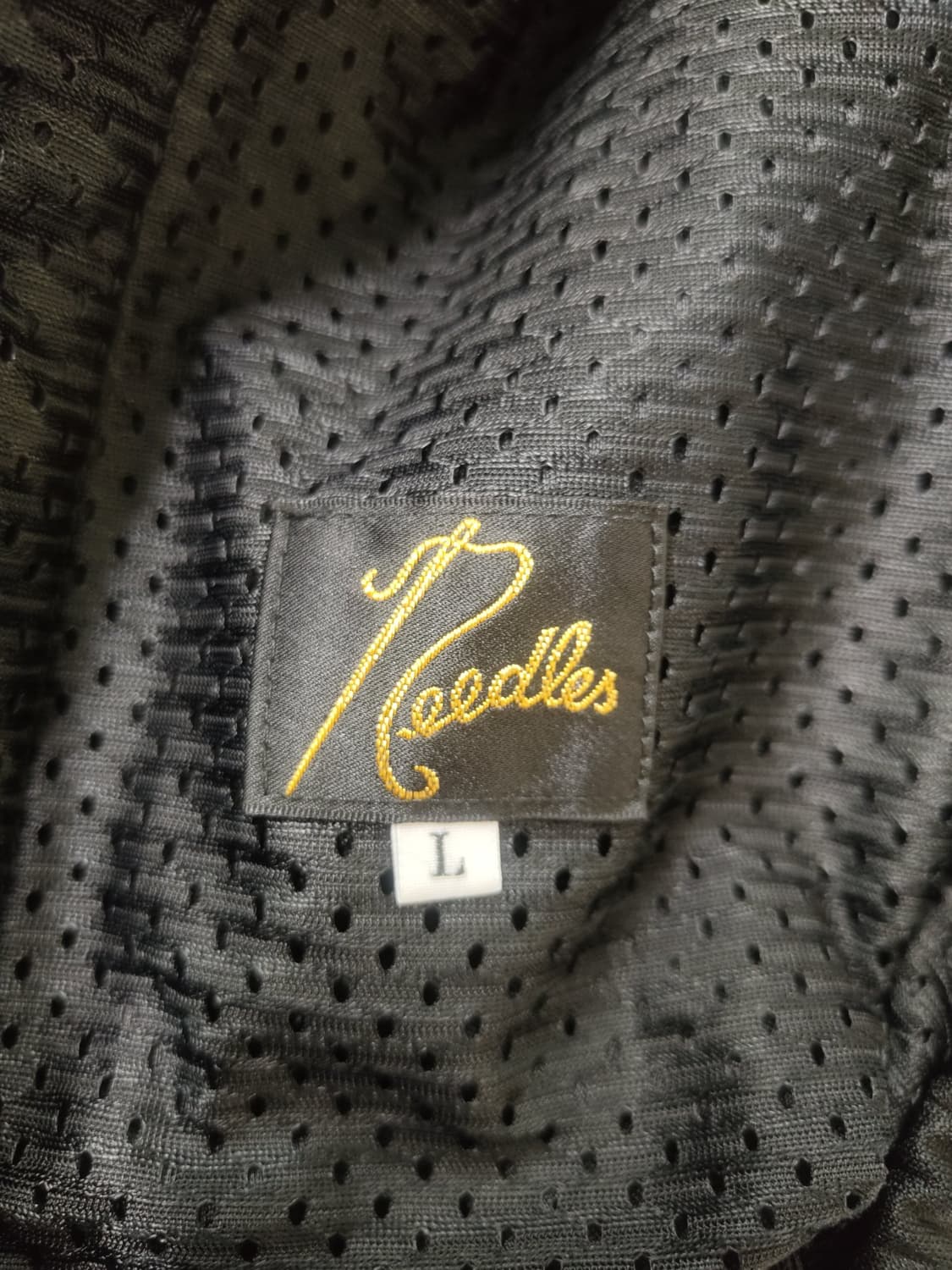 Needles LHP 별주 트랙팬츠 스트레이트 블랙 레드 L 상품이미지4
