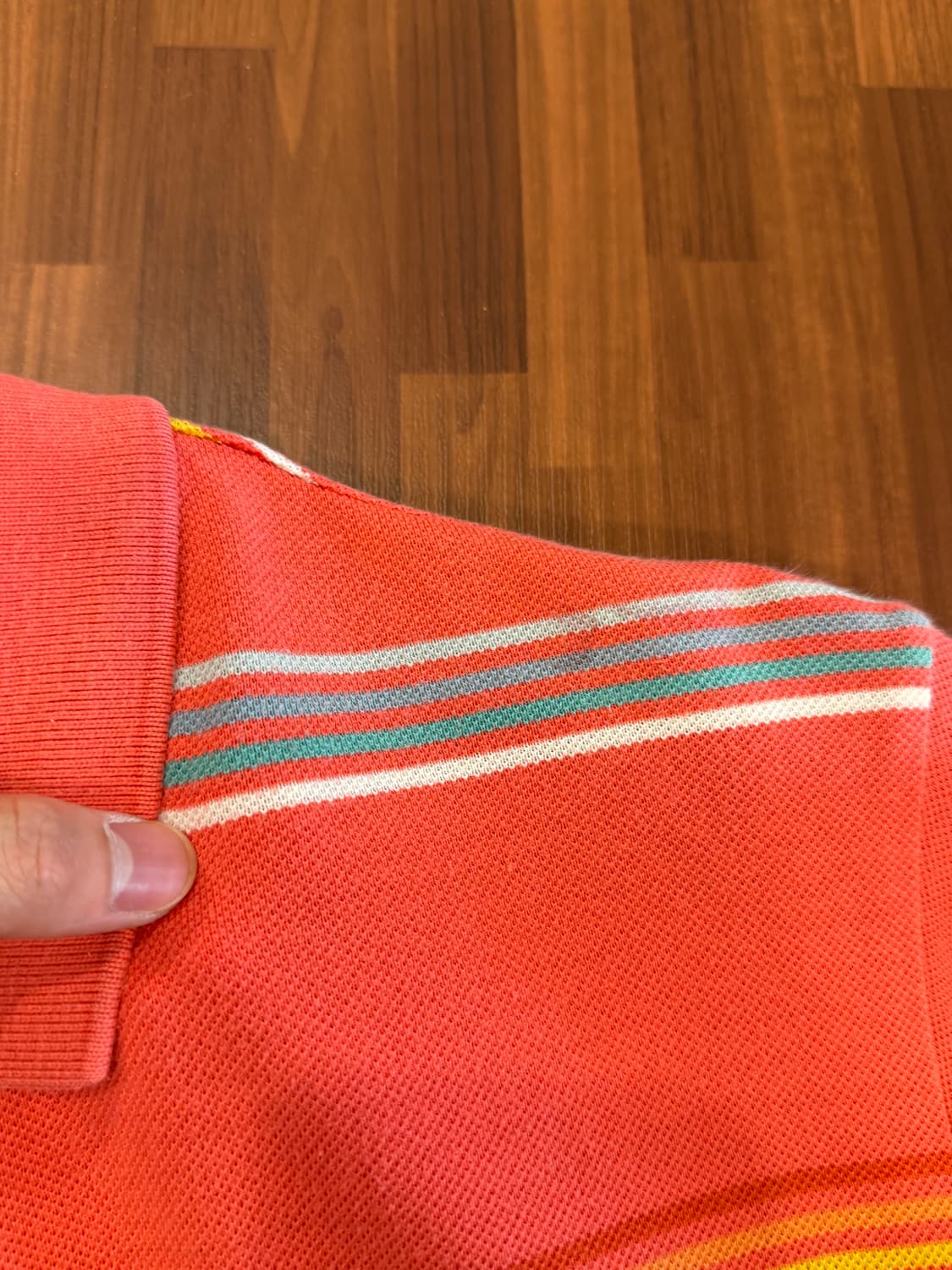 Lacoste 라코스테 스트라이프 pk 반팔 티셔츠 상품이미지7