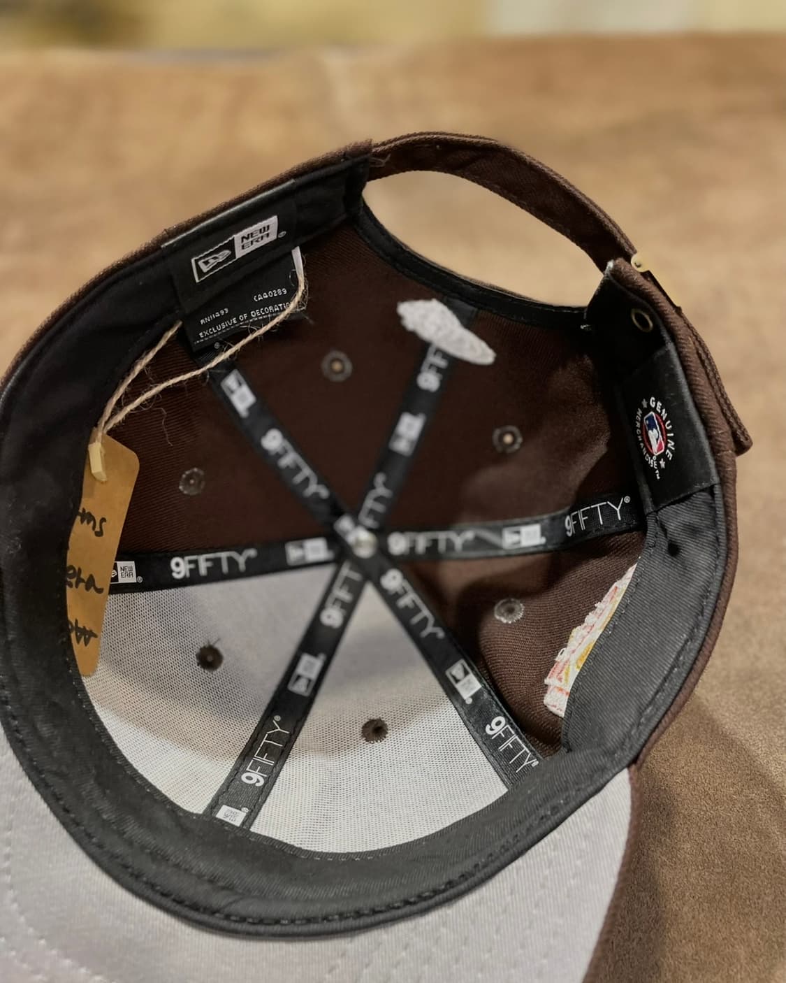 Beams x New era 샌디에고 파드리스 50주년 기념 캡 상품이미지6