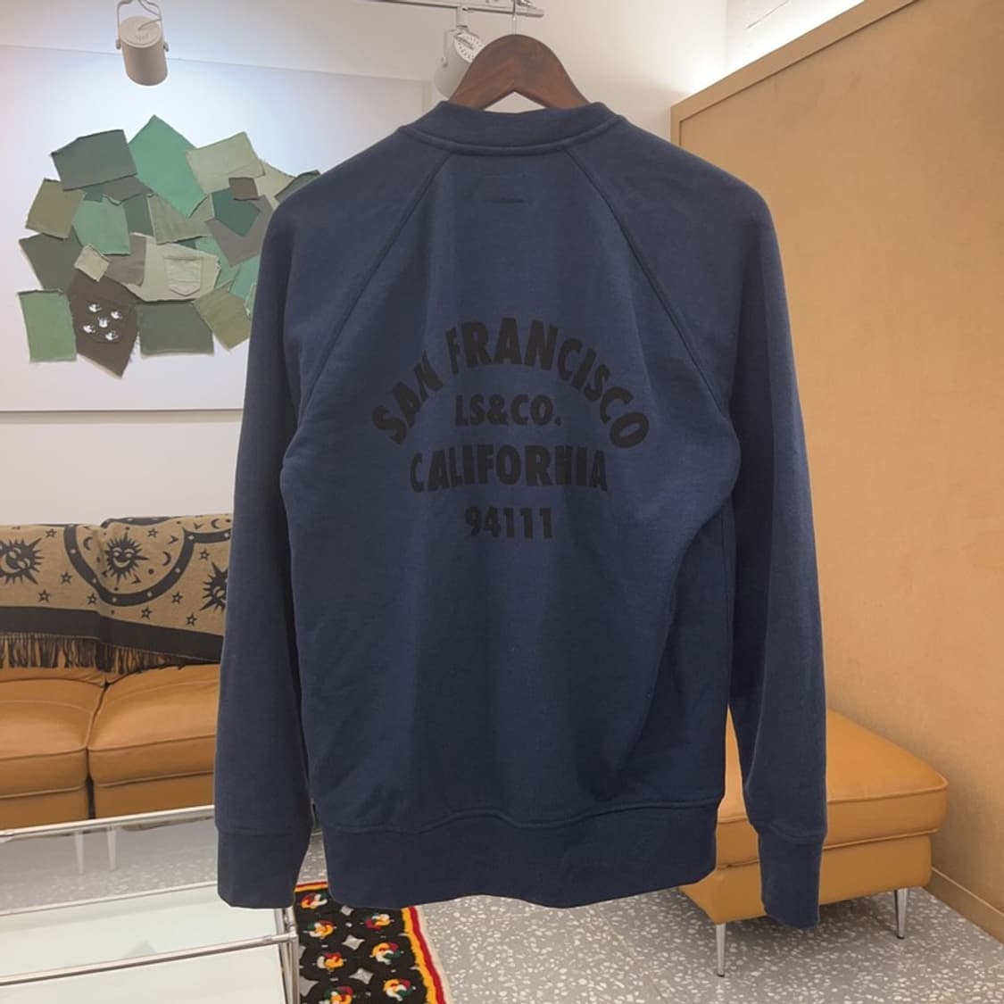 리바이스 샌프란시스코 올드스쿨 프린팅 바시티 자켓 S C07165 상품이미지3