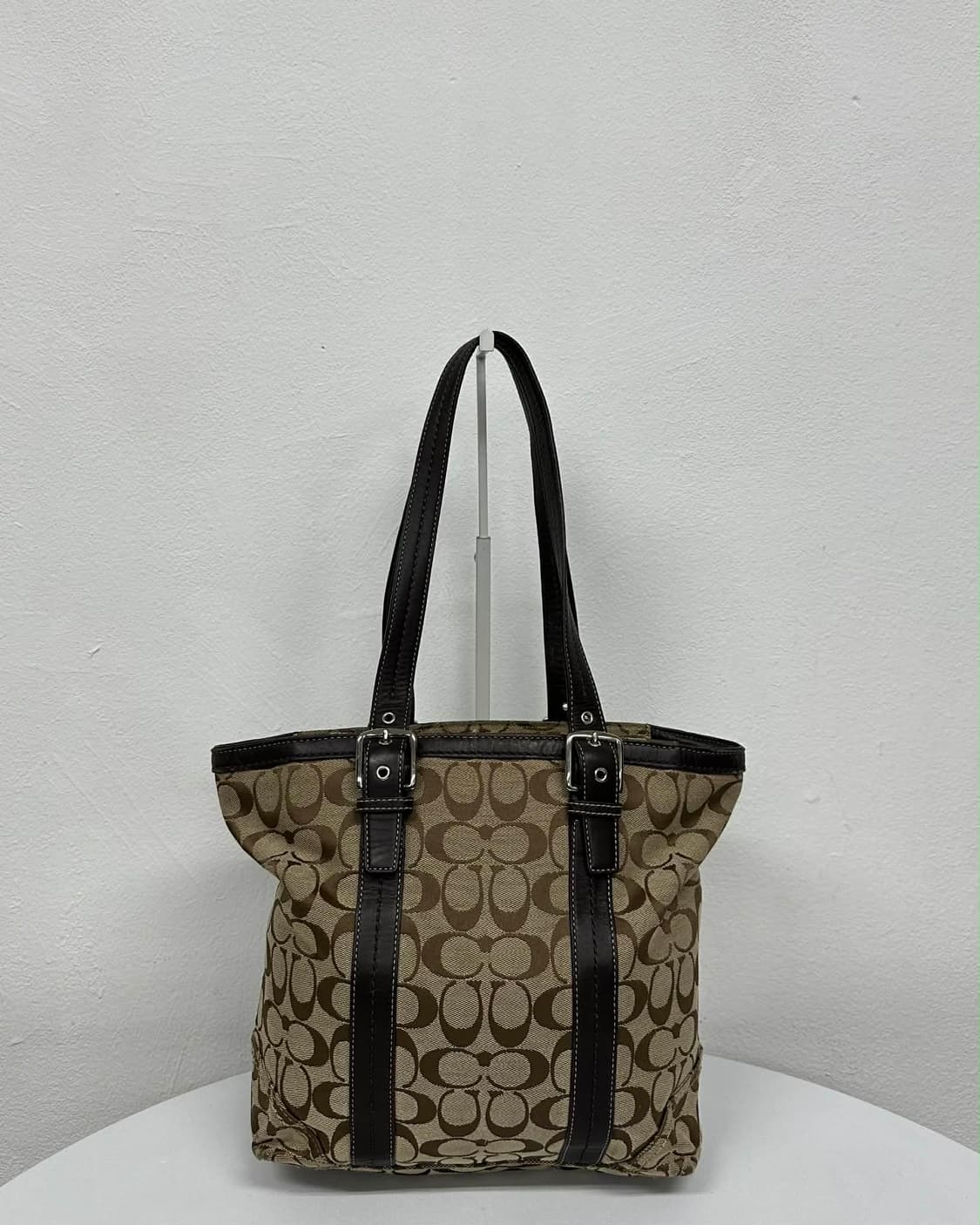 코치 시그니처 자카드 빈티지 숄더 & 토트백 상품이미지5