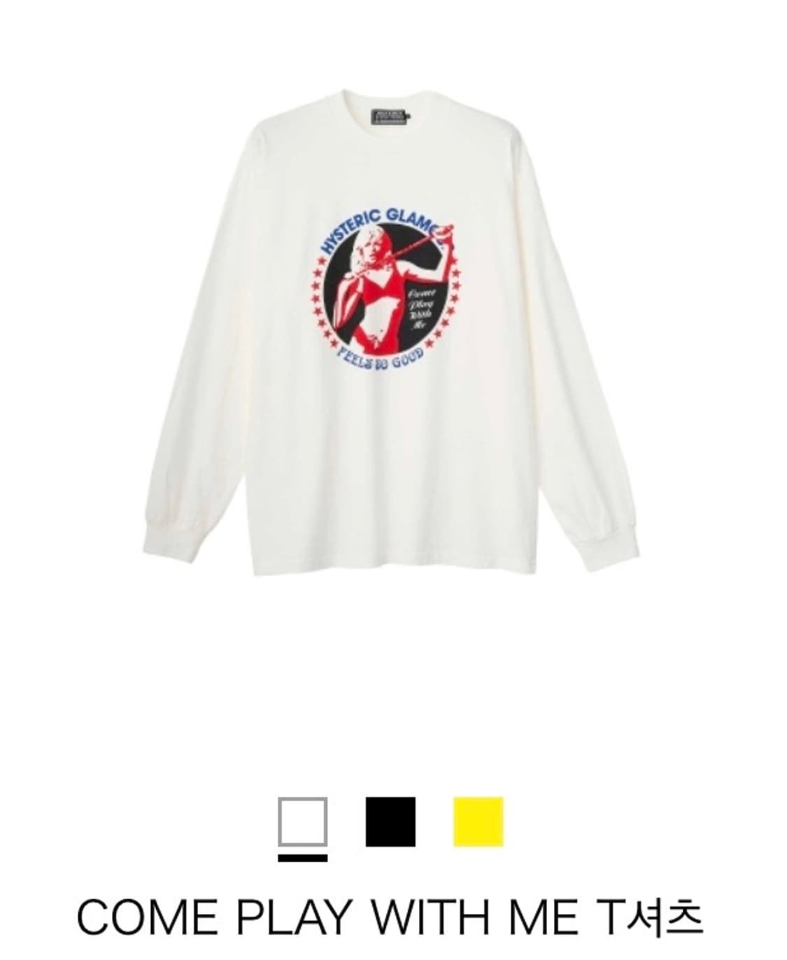 히스테릭 글래머 롱슬리브 L 상품이미지1