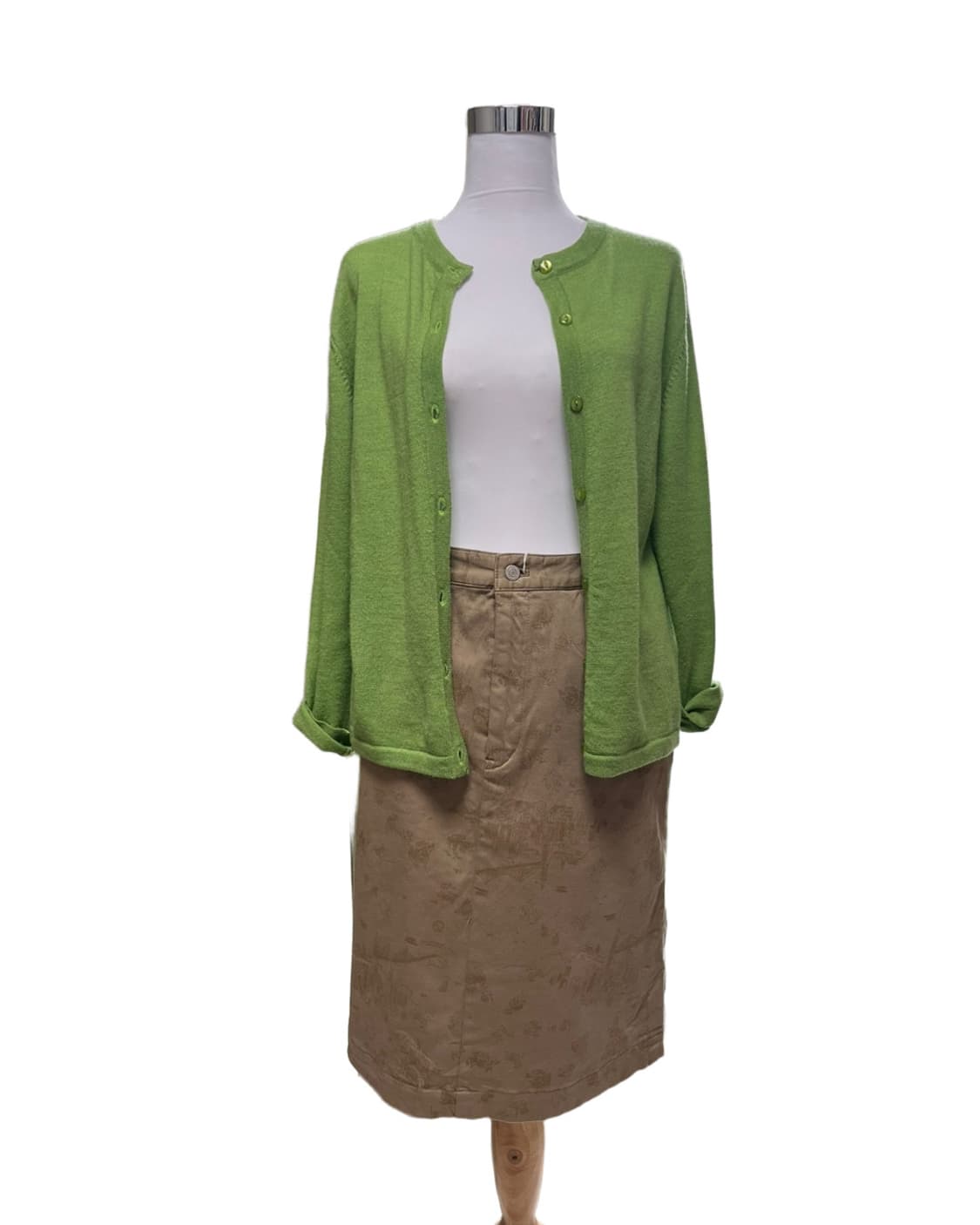 Beige drawning skrit 상품이미지7