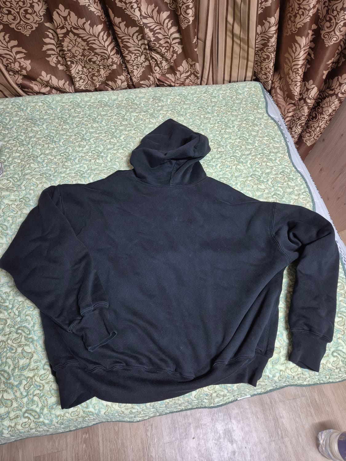 [XXL] 이지갭 블랙 검정 후드 티셔츠 상품이미지2