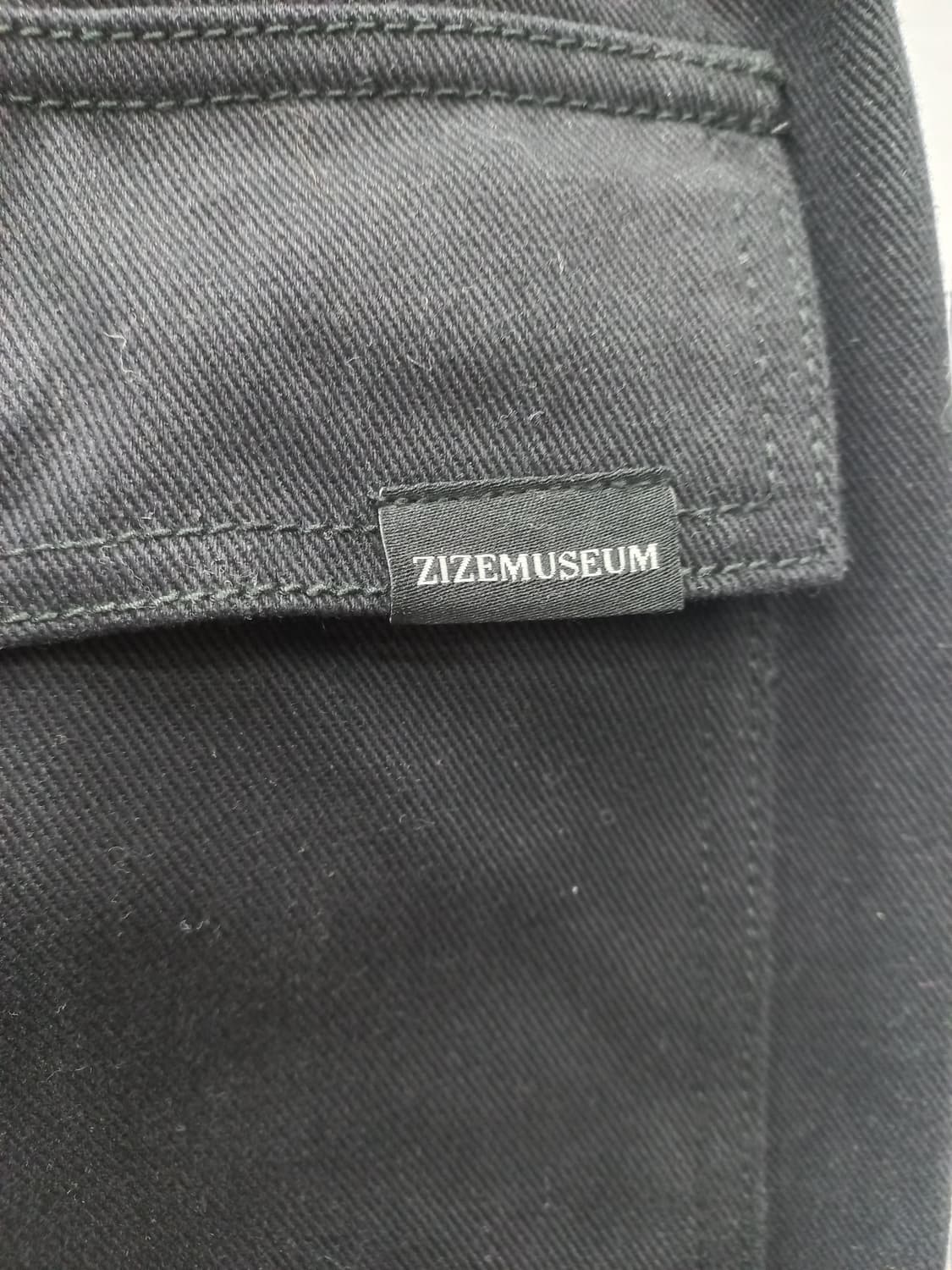 212ES ZIZEMUSEUM 블랙 카고 팬츠(여26-28) 상품이미지2
