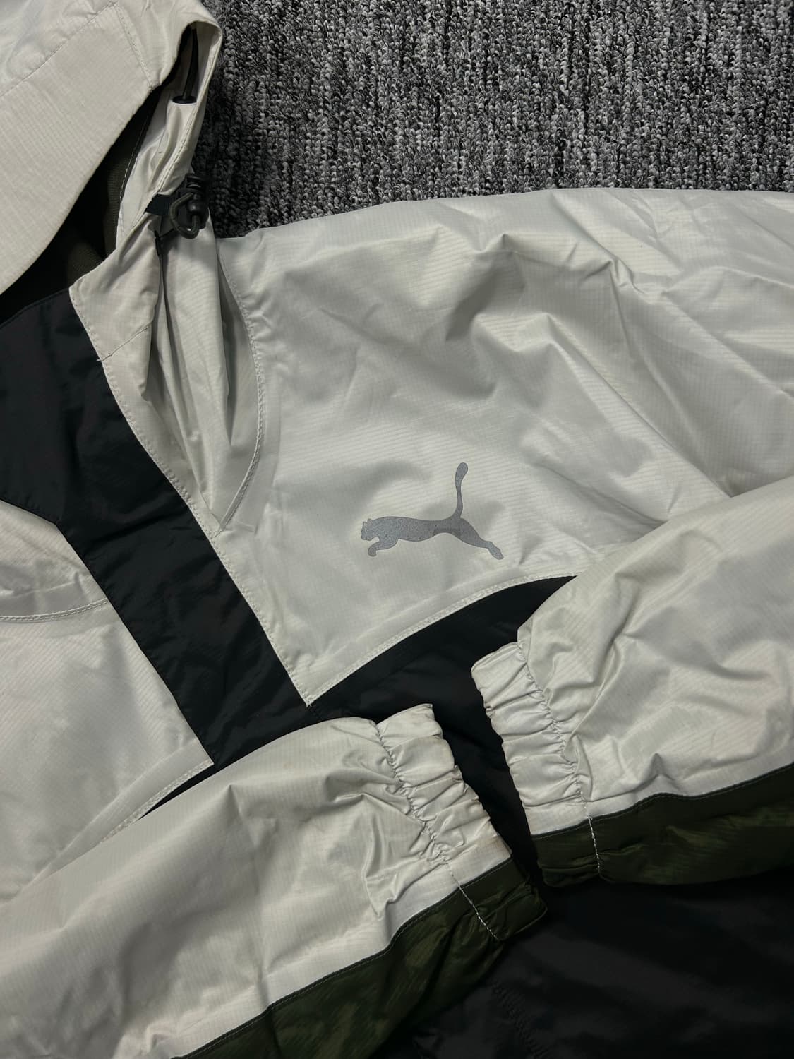 푸마 올드스쿨 배색 바람막이 L 상품이미지6