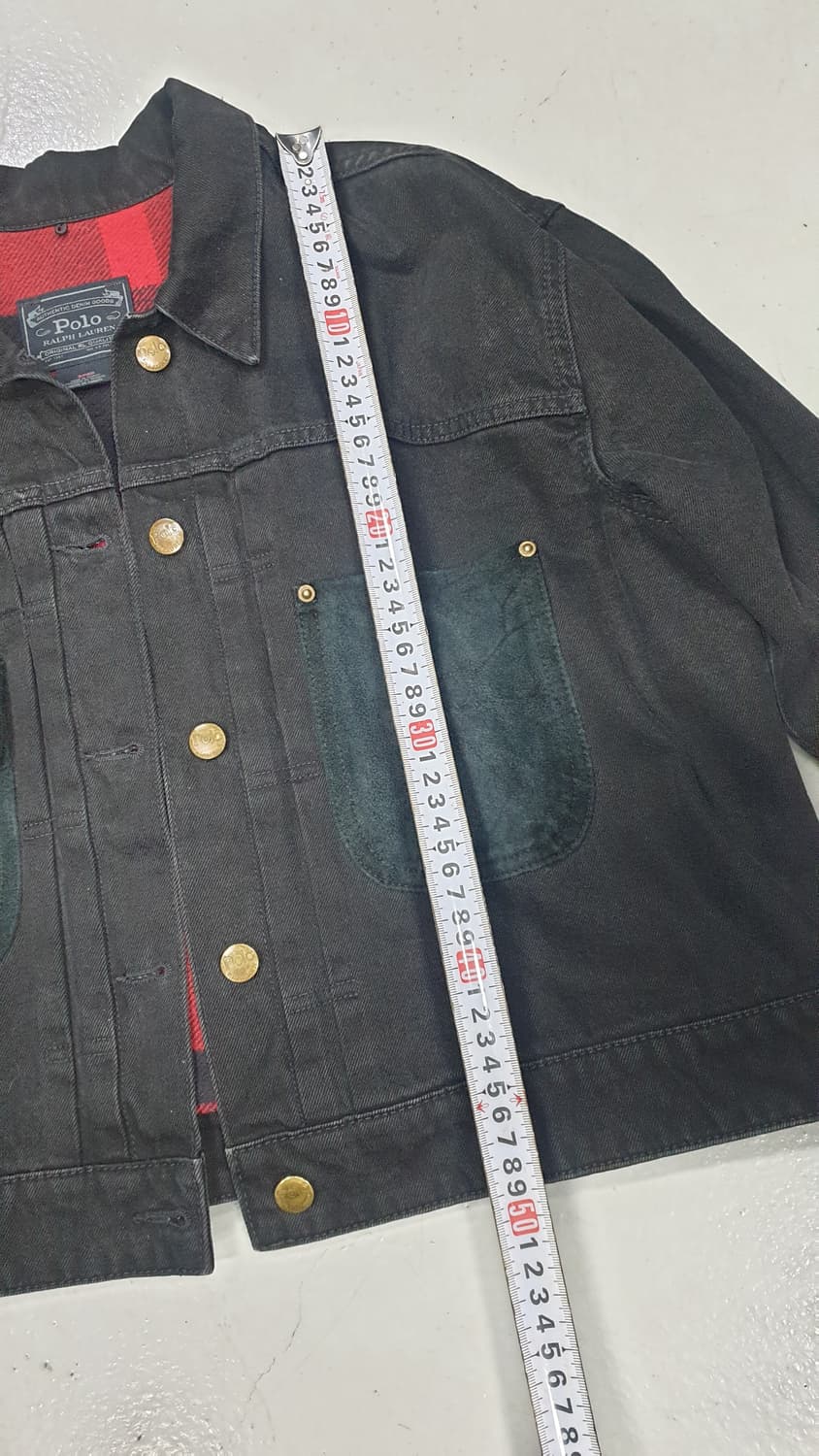 폴로 랄프로렌 블랙 데님 자켓 S 상품이미지6
