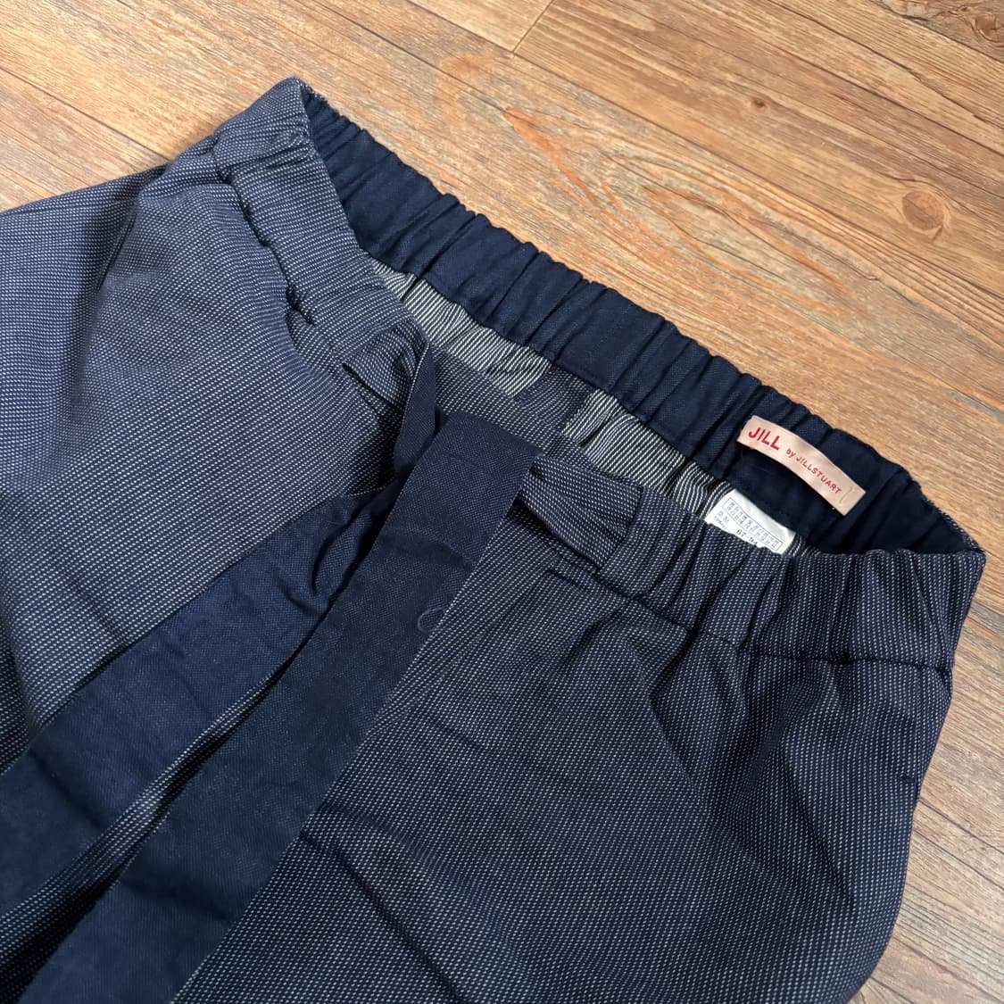 JILL 질스튜어트 캐주얼 스커트 미니 27 네이비  상품이미지5