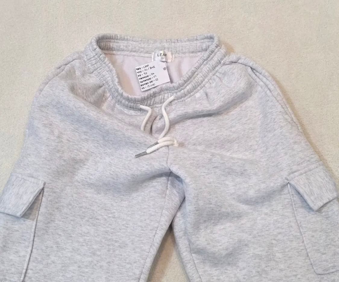 LEAF 카고 와이드 트레이닝팬츠 상품이미지6