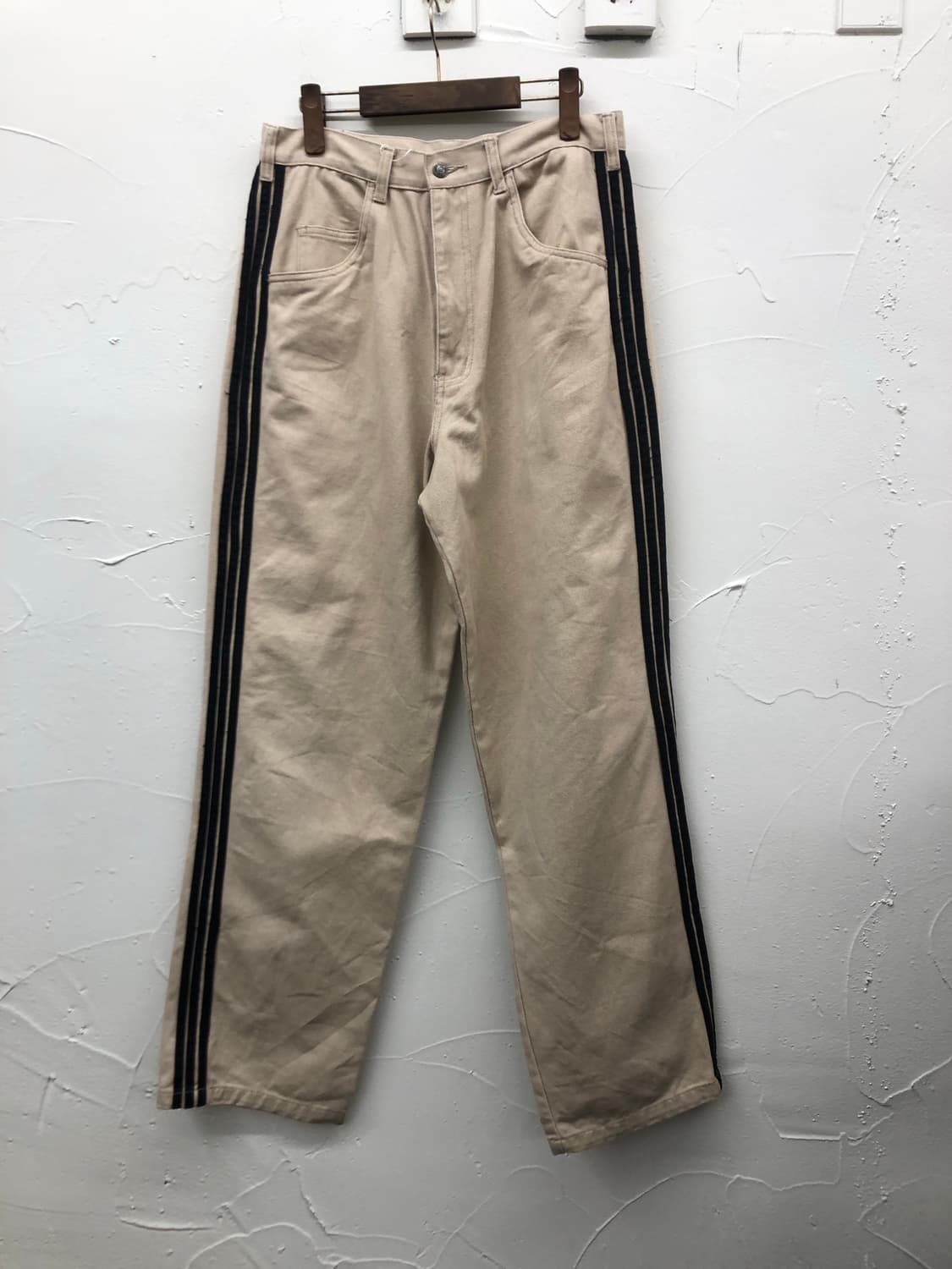 정글 스톰 사이드 라인 코튼 팬츠 상품이미지1