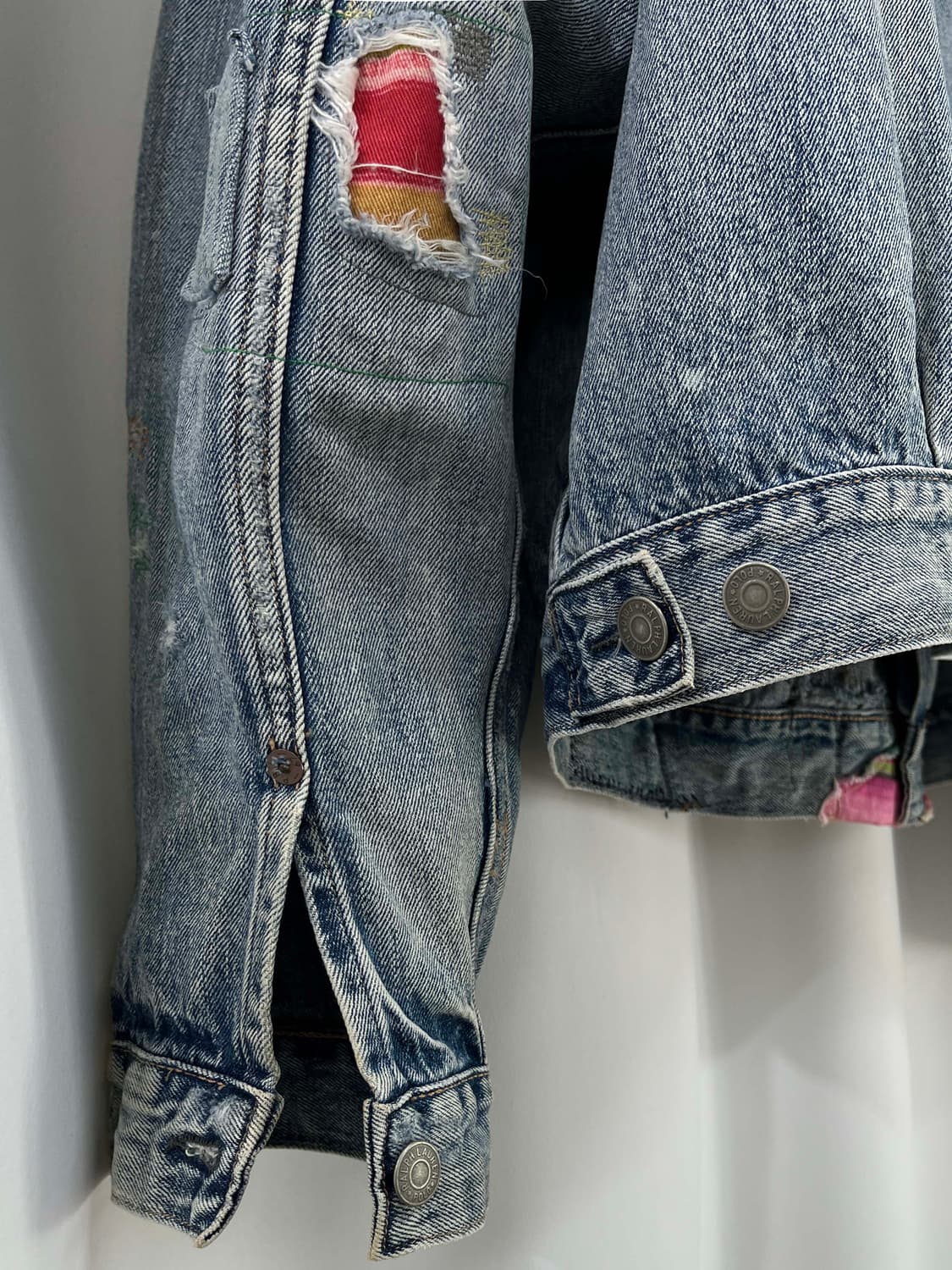 폴로 랄프로렌 2type 렌튼 디스트레스드 리페어 트러커 자켓 상품이미지10