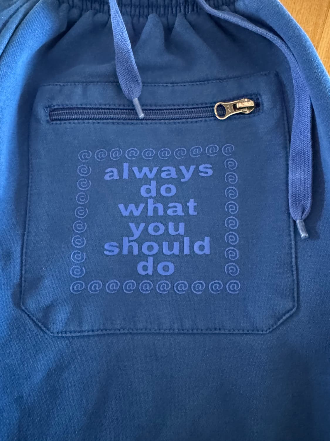 Always do what you should do 블루 조거팬츠 상품이미지5