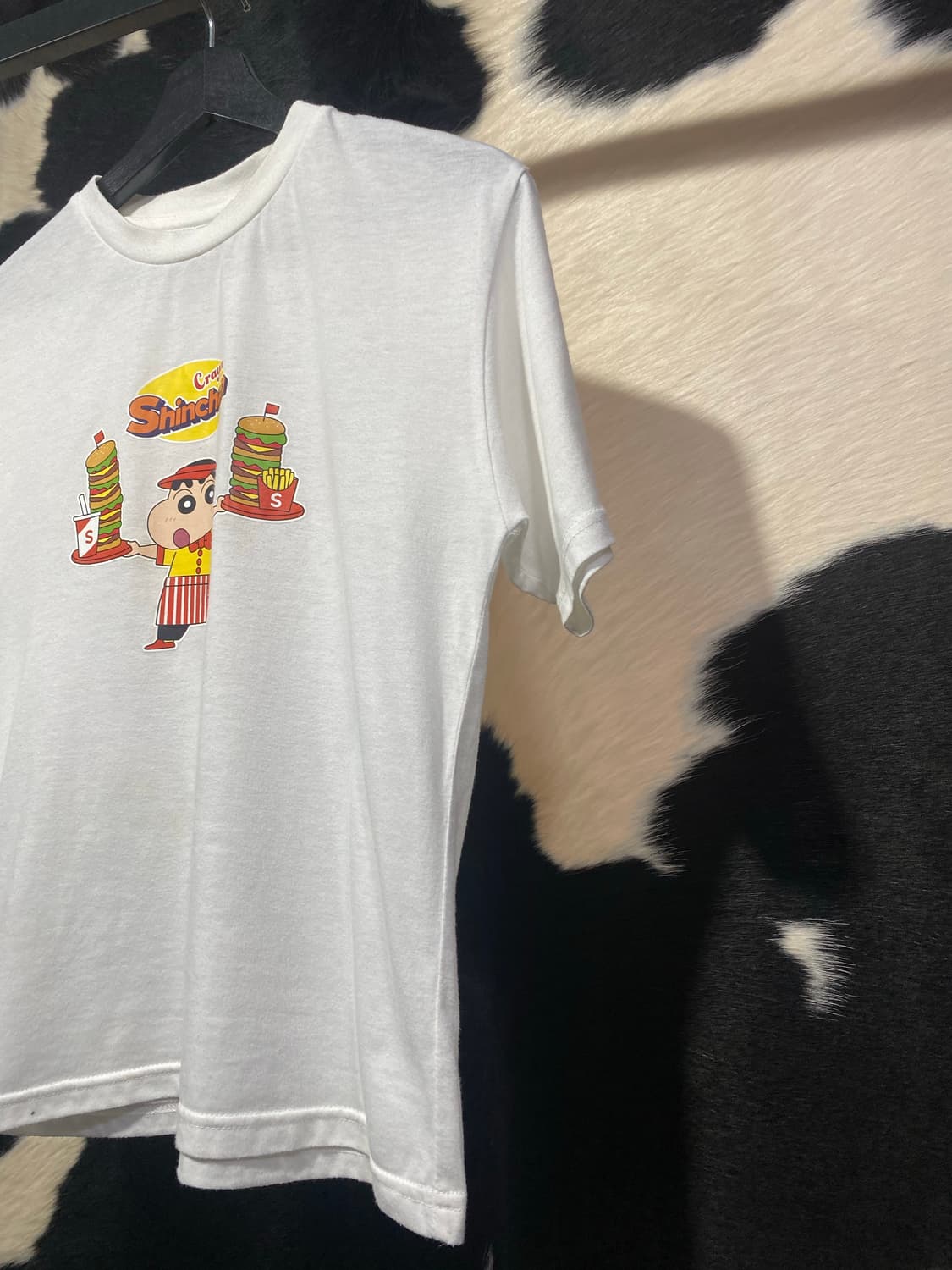 Crayon Shinchan 짱구 프린팅 반팔 티셔츠 상품이미지3
