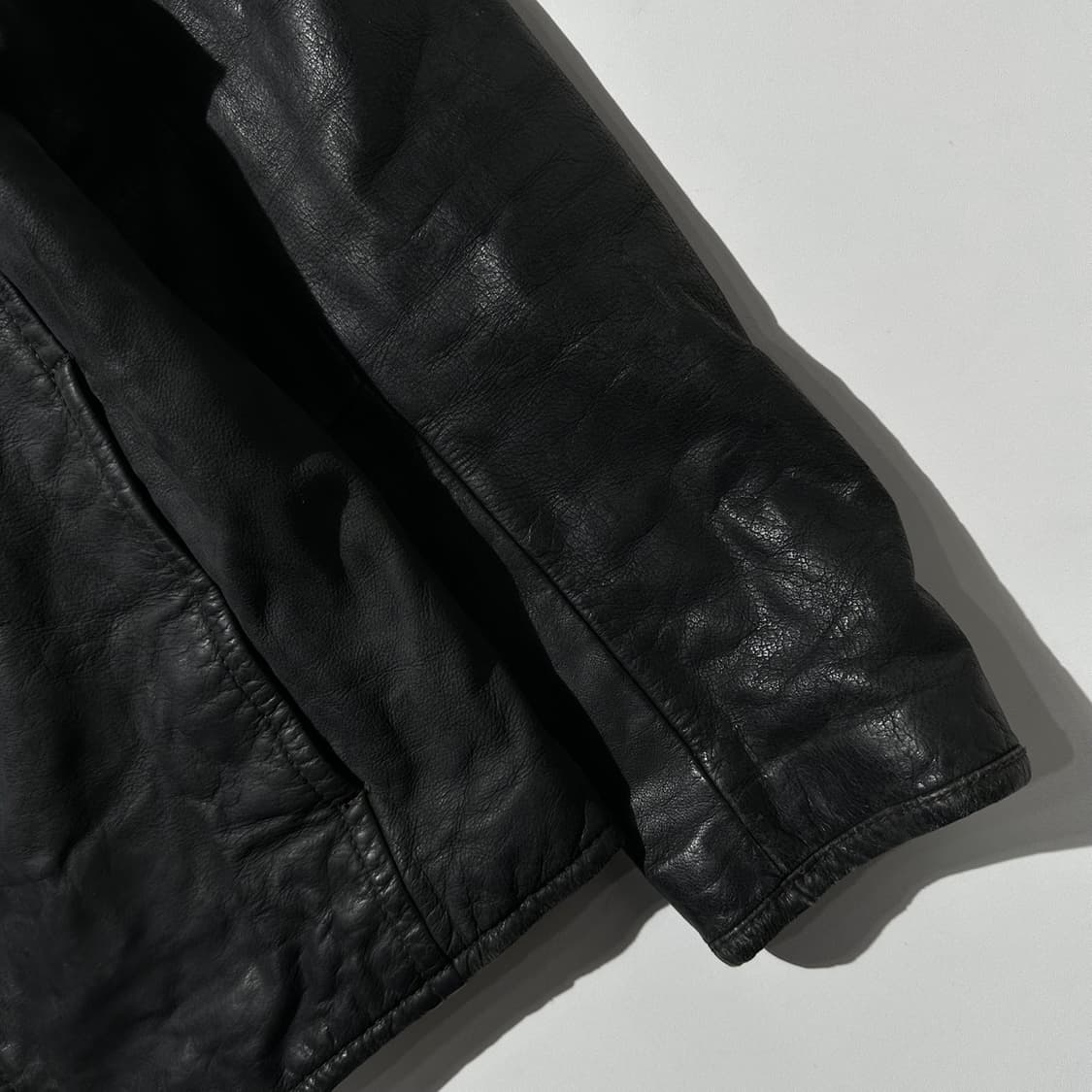 리바이스 레더 바이커 자켓 상품이미지6