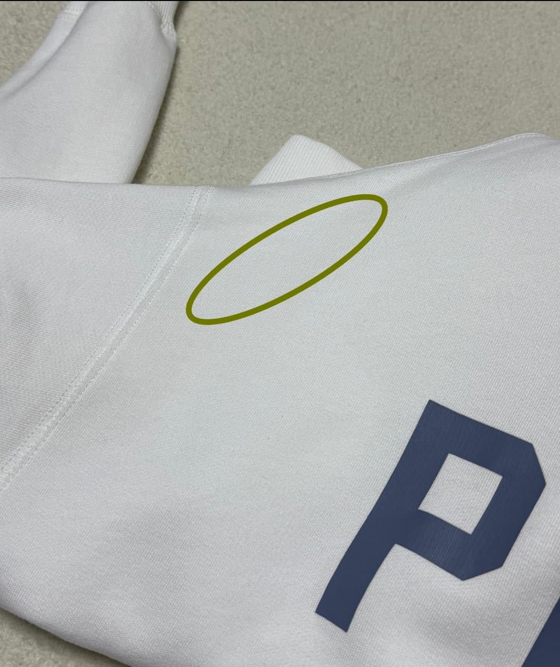 폴로 랄프로렌 흰파 후드티 (QR) 상품이미지8