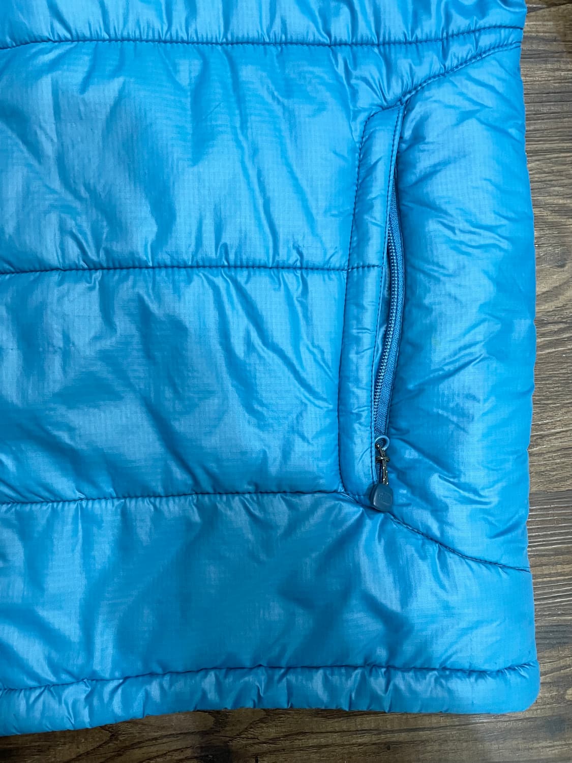 노스페이스 스카이블루 엑셀로프트 패딩 자켓 상품이미지5