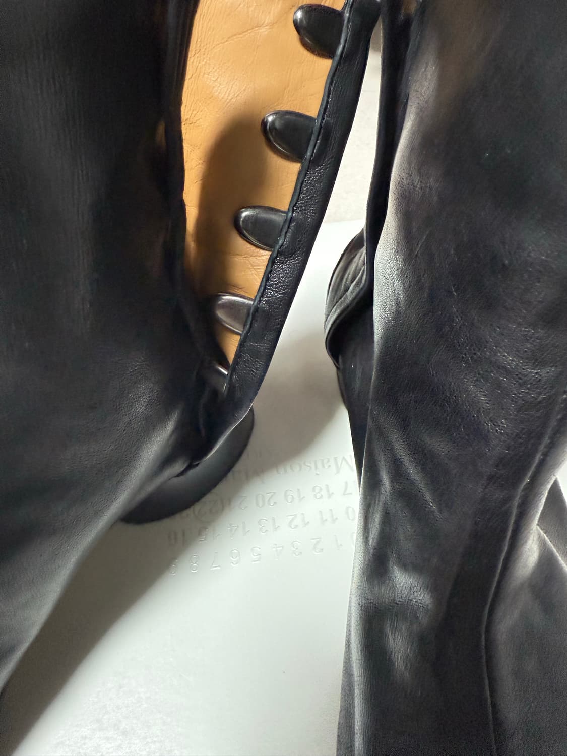메종 마르지엘라/타비부츠 37.5사이즈/블랙 상품이미지2