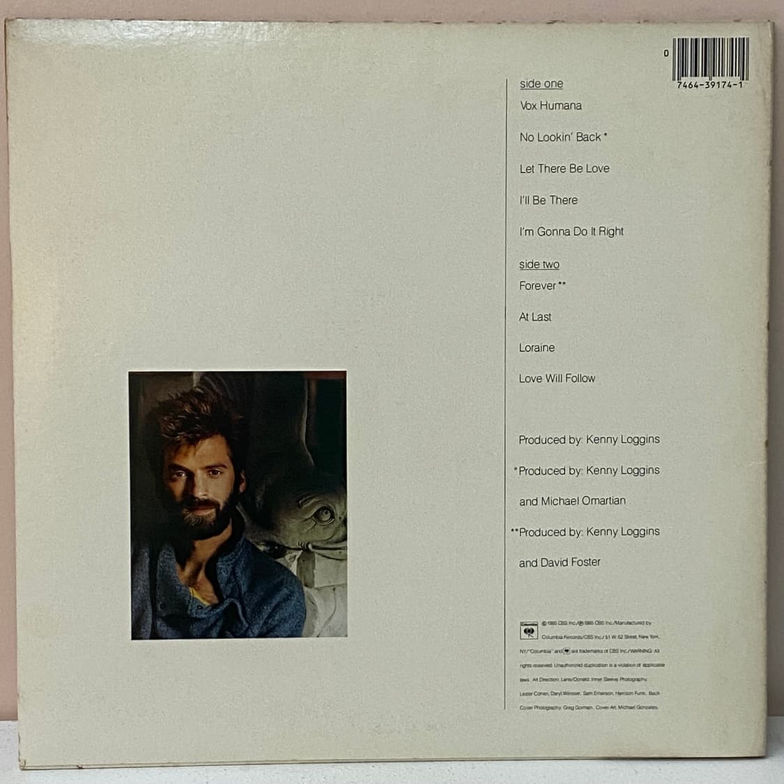(LP) Kenny Loggins - Vox Humana 상품이미지2