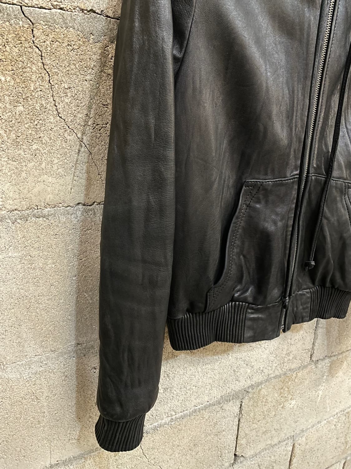 AG Jeans 양가죽 후드 자켓 상품이미지4