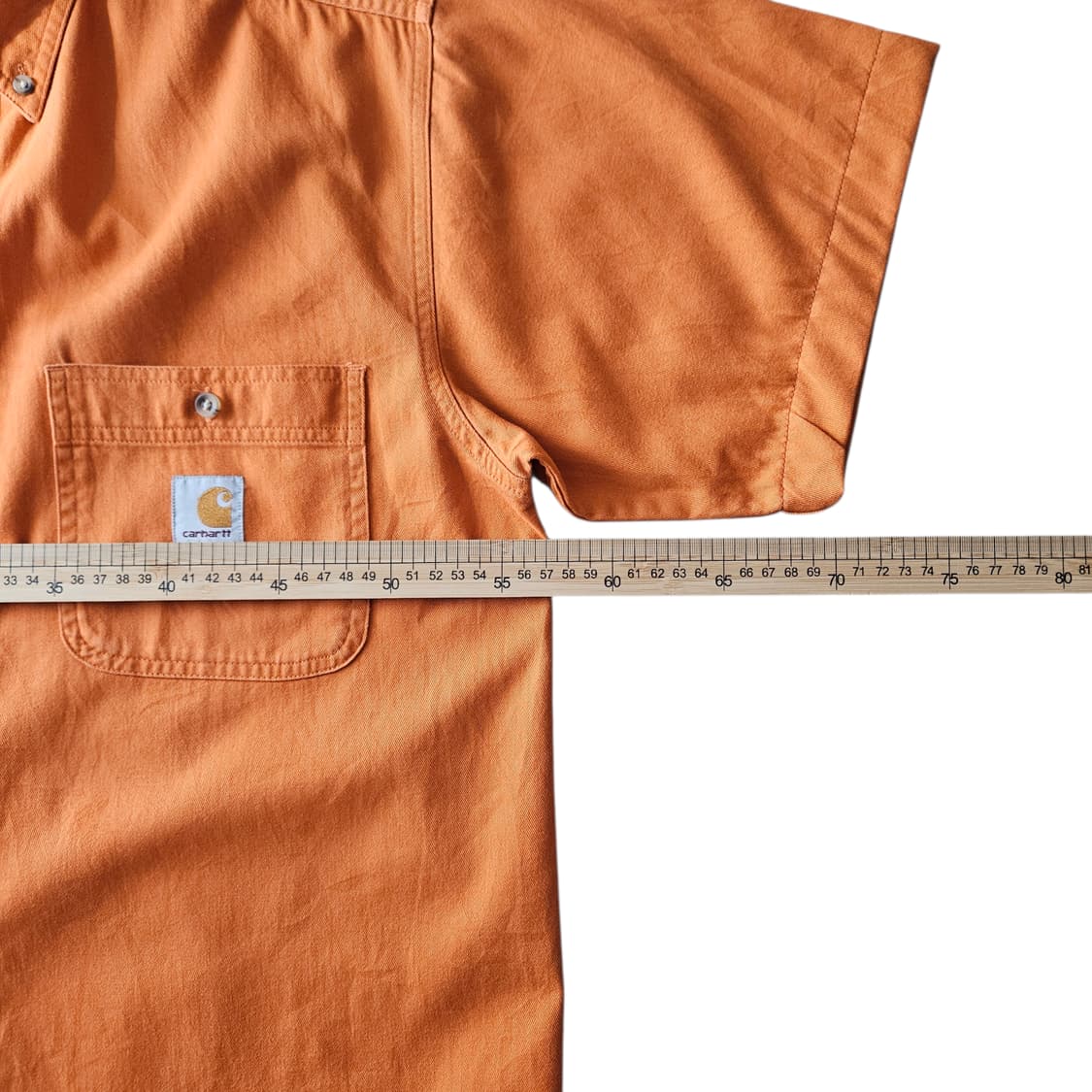 칼하트 면 오버핏 긴팔셔츠 M 상품이미지6