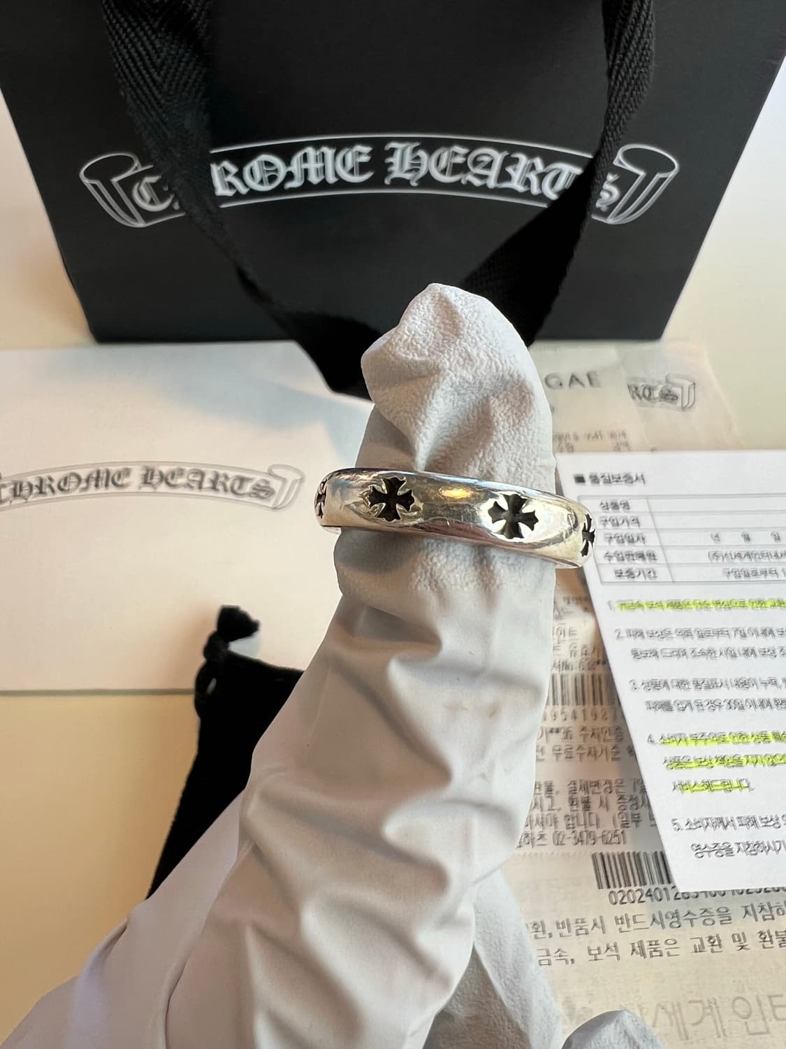 [us9] 크롬하츠 네거티브 ch plus 링 상품이미지2