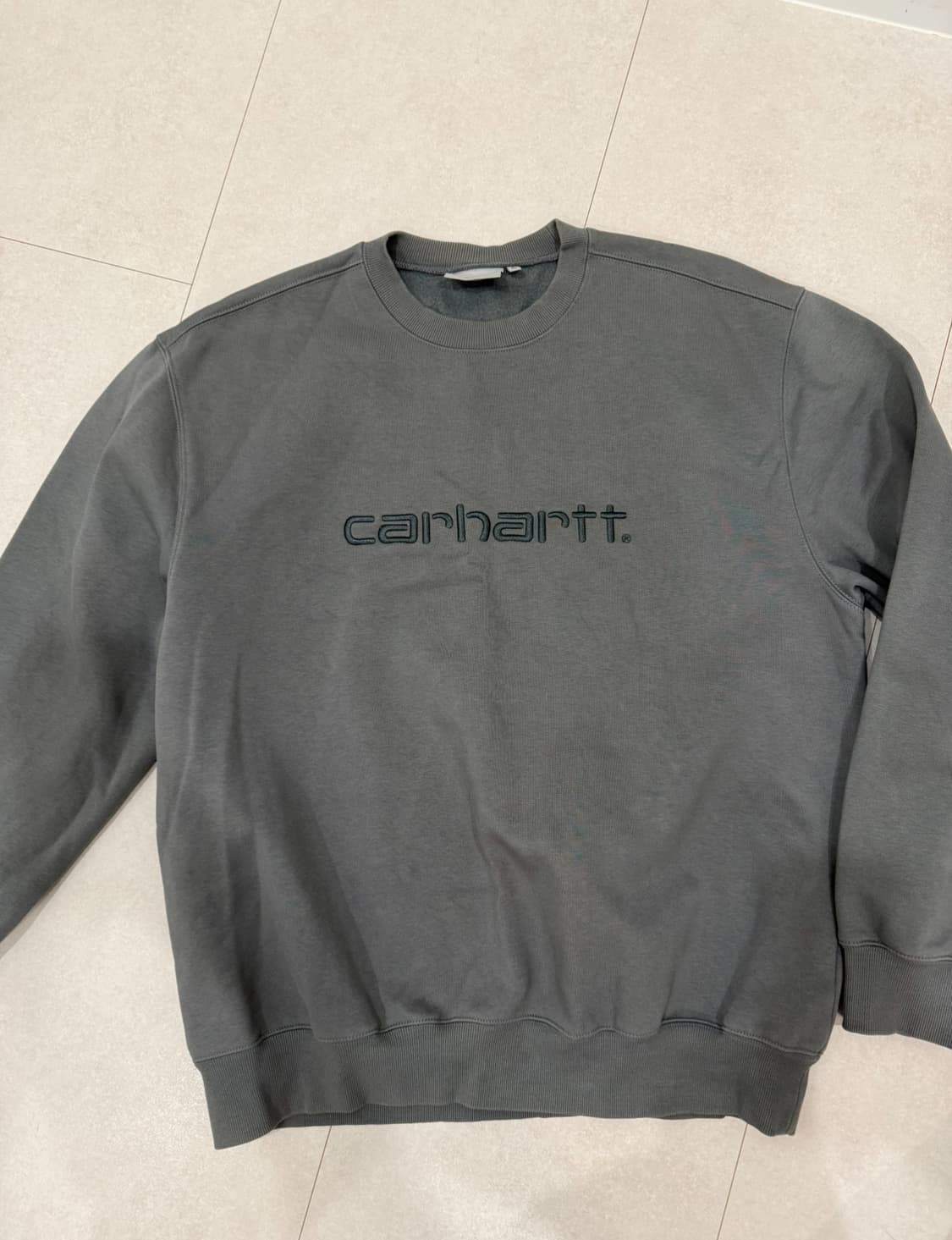 칼하트 wip 맨투맨 그레이 상품이미지1