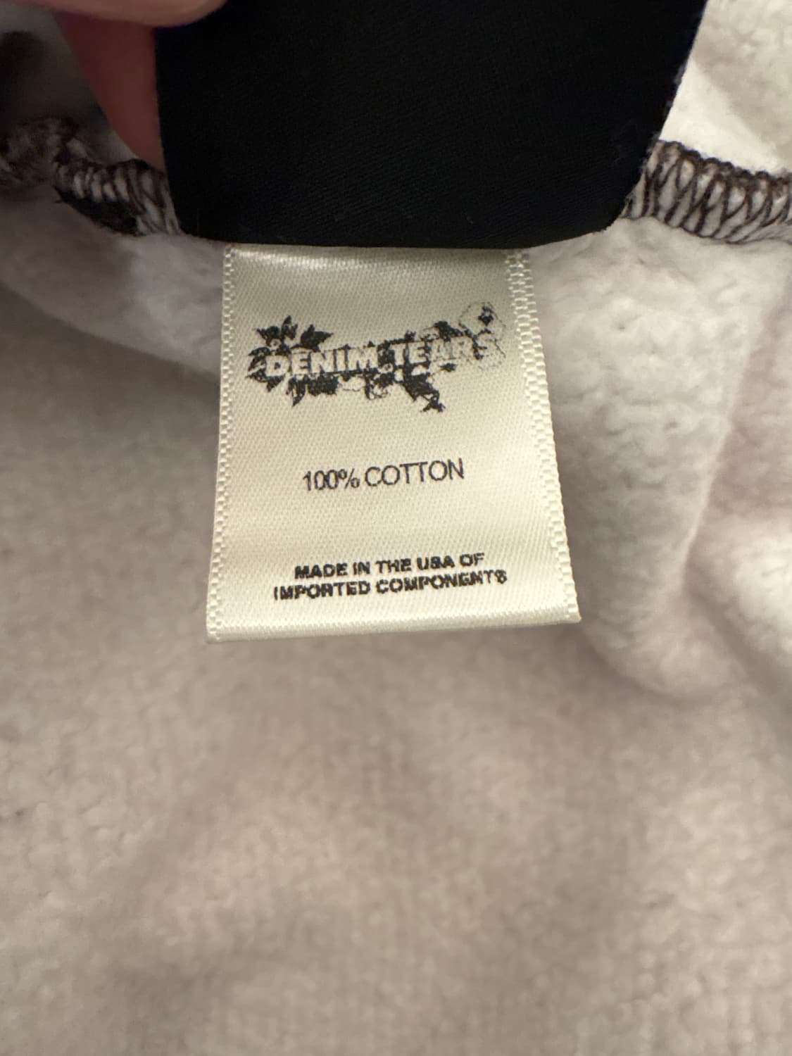 데님티어스 후드티 XL 상품이미지5