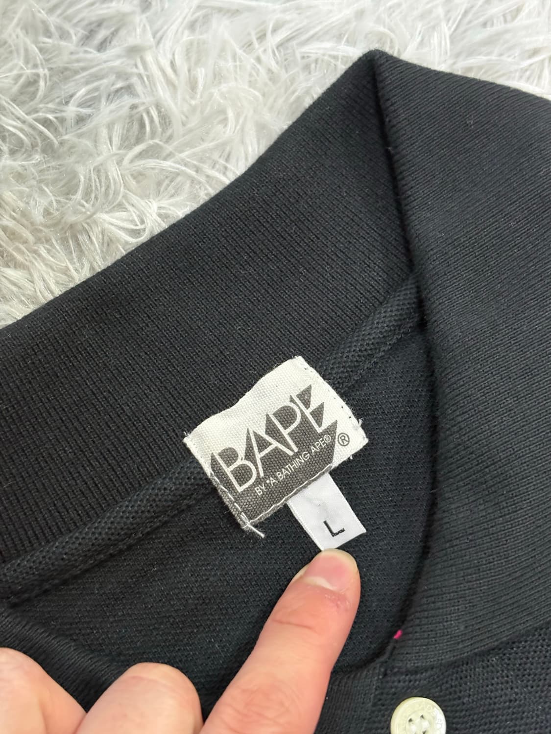 베이프 OG 원포인트 폴로 카라티 상품이미지4