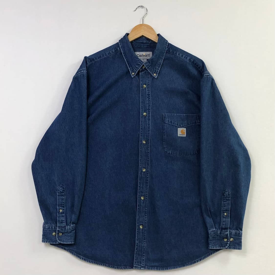Xxl 칼하트 데님 셔츠 상품이미지2