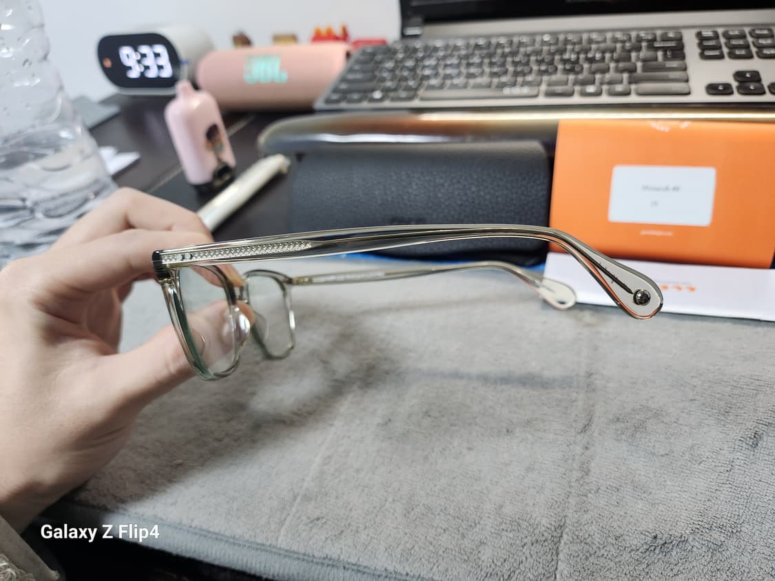 가렛라이트 26FW 신상 모나크 스퀘어 캣아이 (미색그레이) 상품이미지7