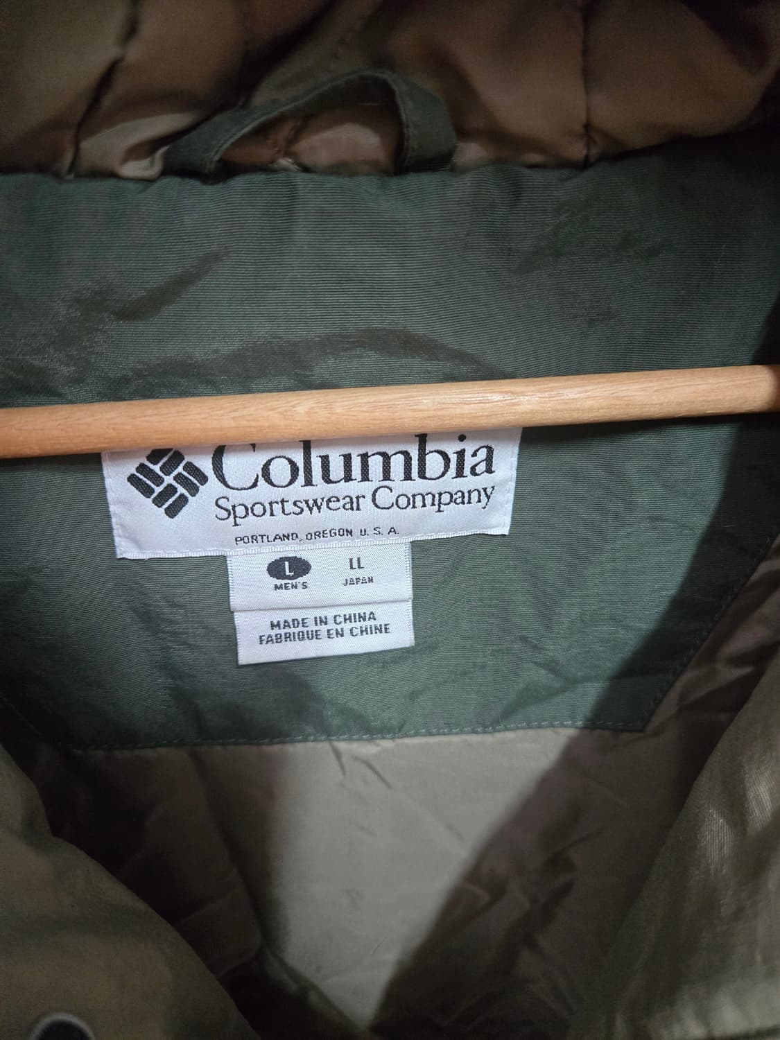 컬럼비아 재팬 아노락 누빔 자켓 L 100-105 상품이미지3