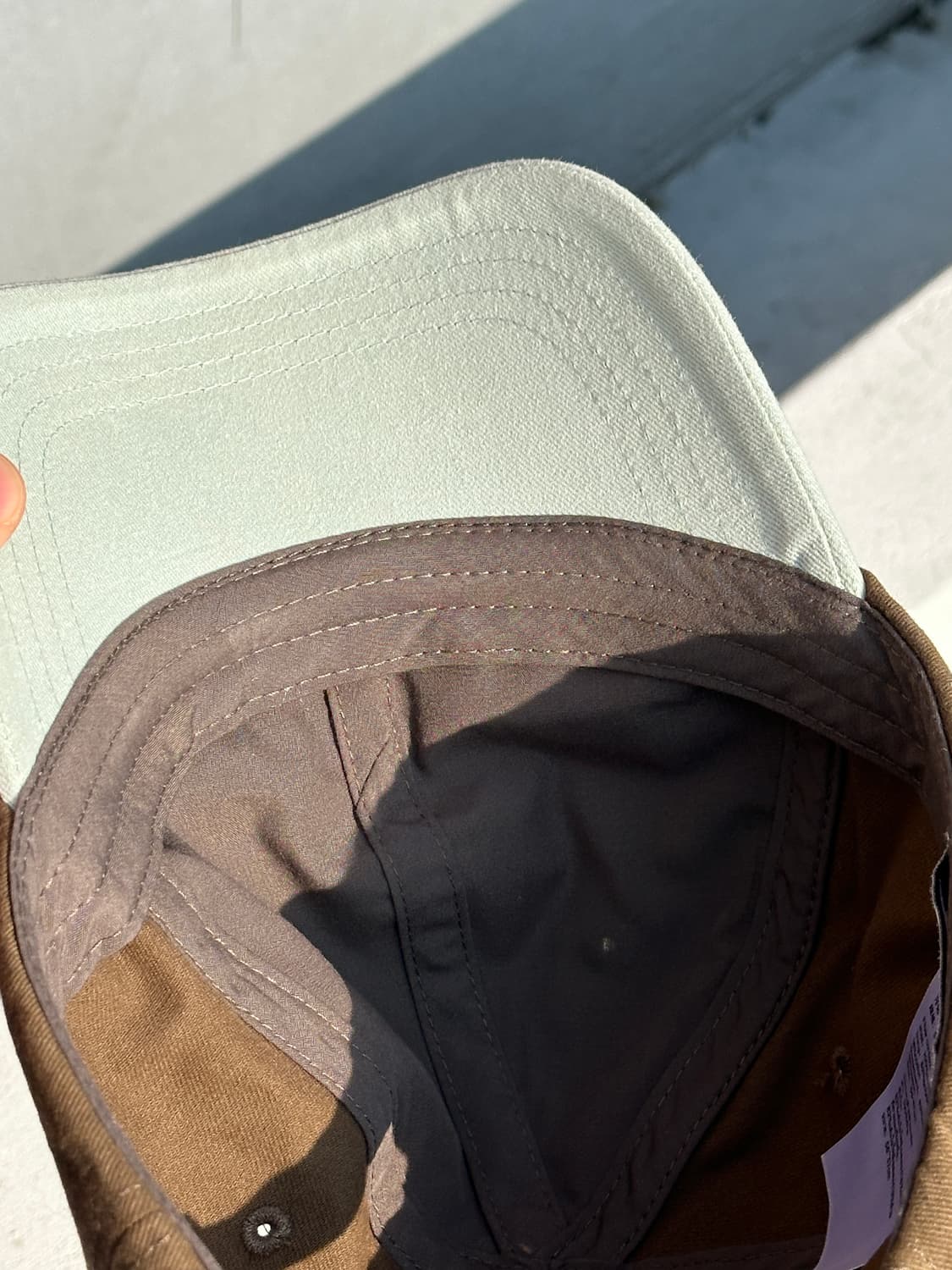 [F] 어반리서치 투톤 볼캡 모자 상품이미지5