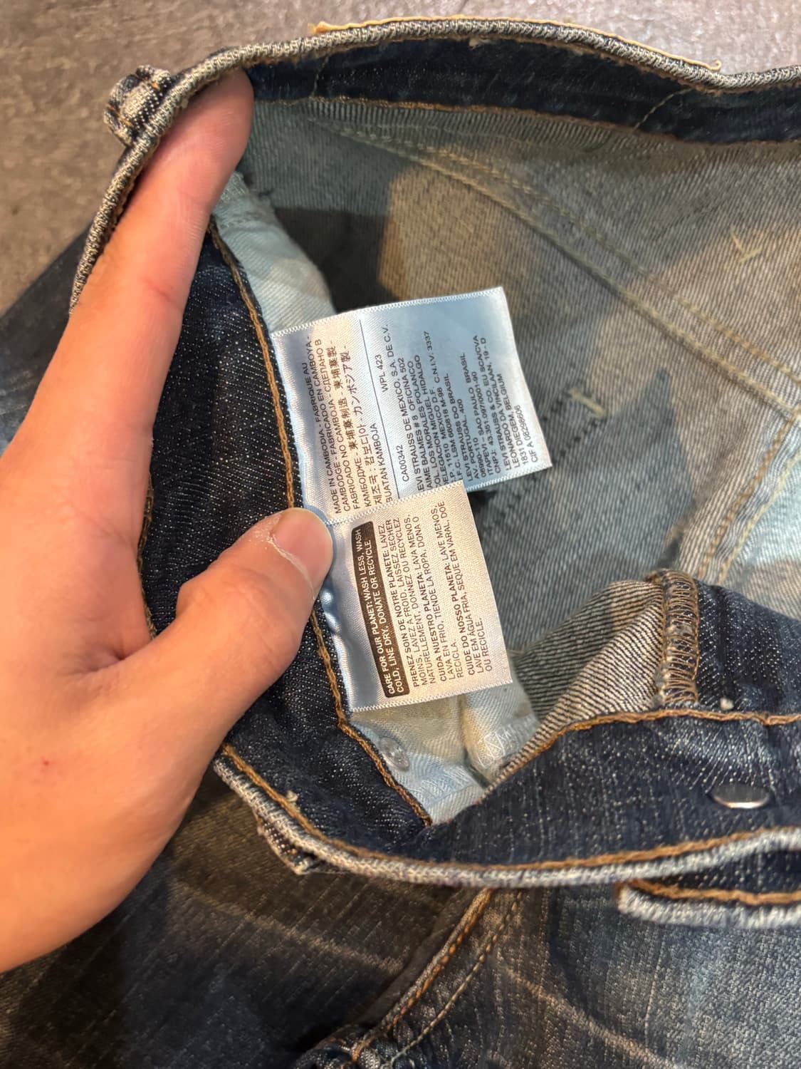 리바이스514 데님팬츠 청바지 30사이즈 상품이미지5