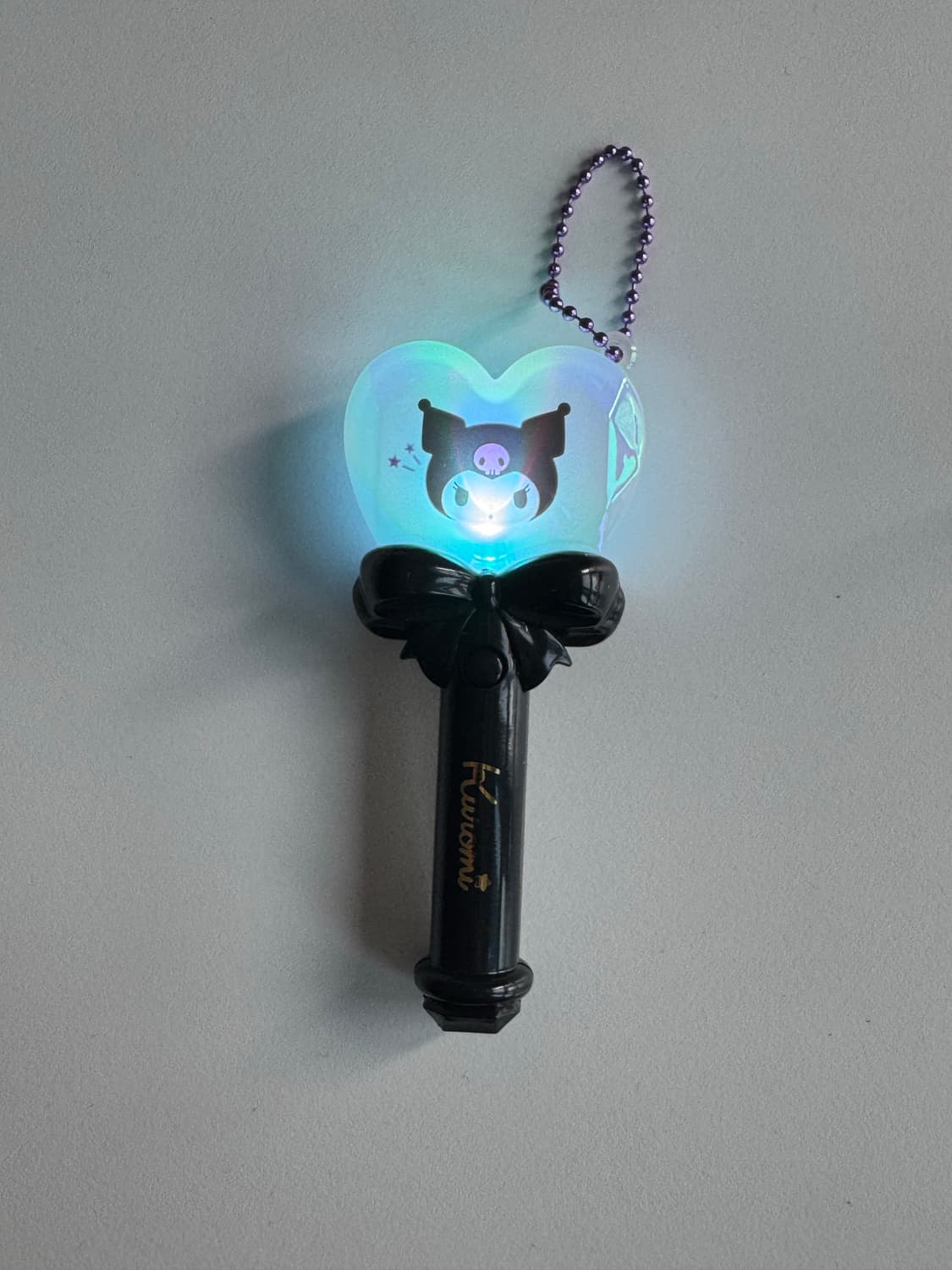 산리오 쿠로미 하트 LED 응원봉 키링 상품이미지9