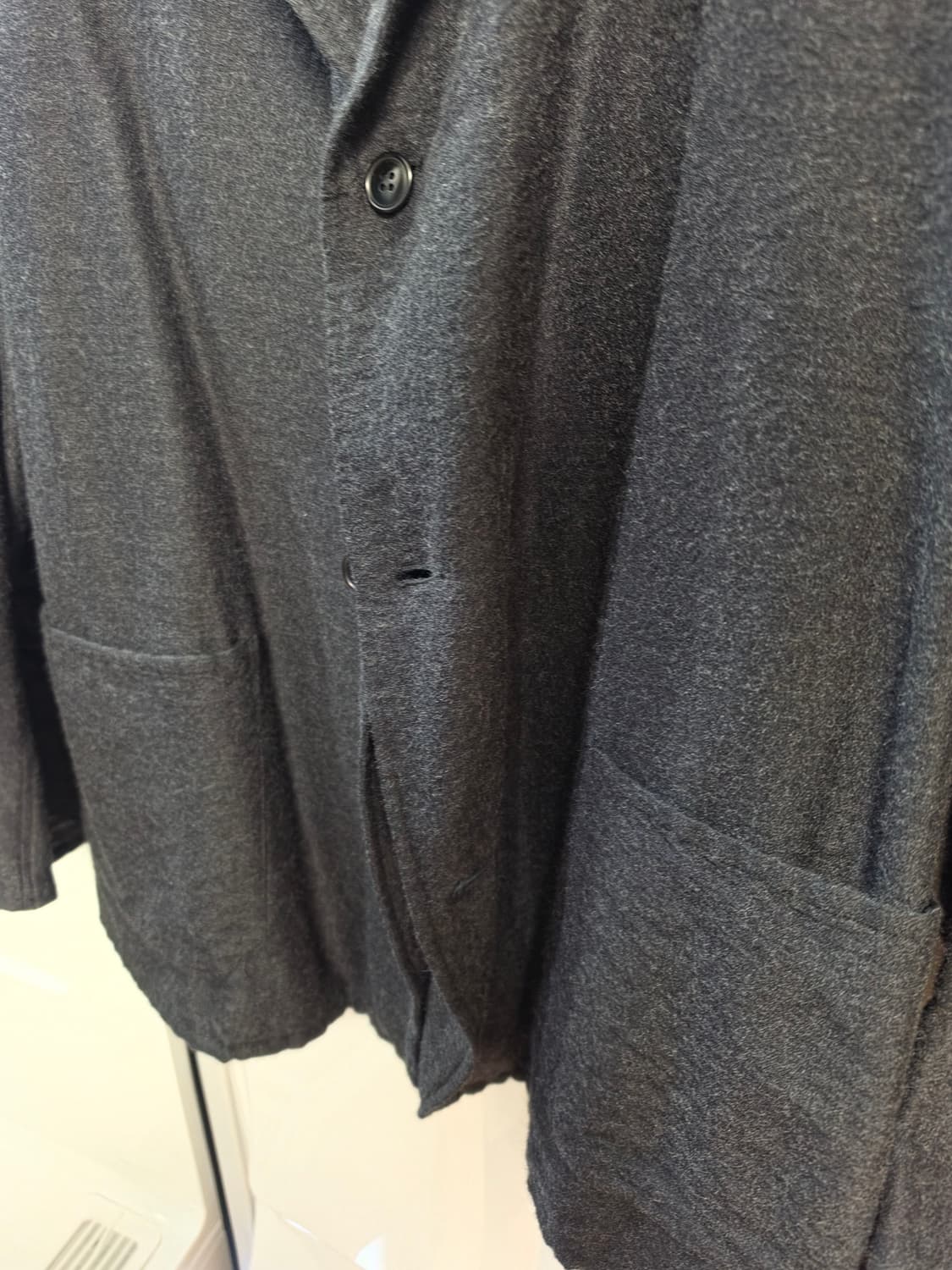 Comoli 울실크자켓 차콜 3 상품이미지6