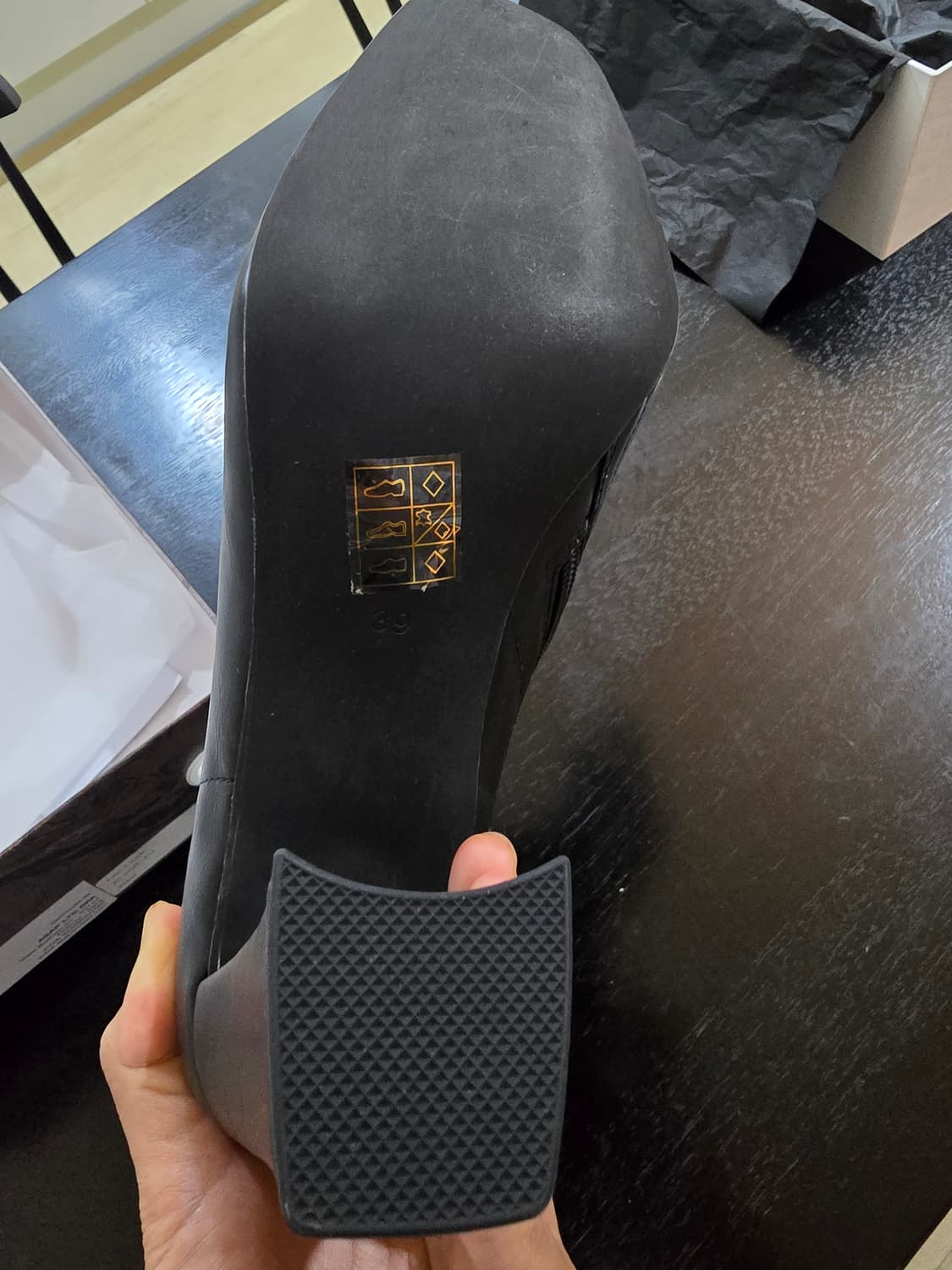 제프리 캠벨 라리사 블랙 부츠 EU39 250 새상품 상품이미지5