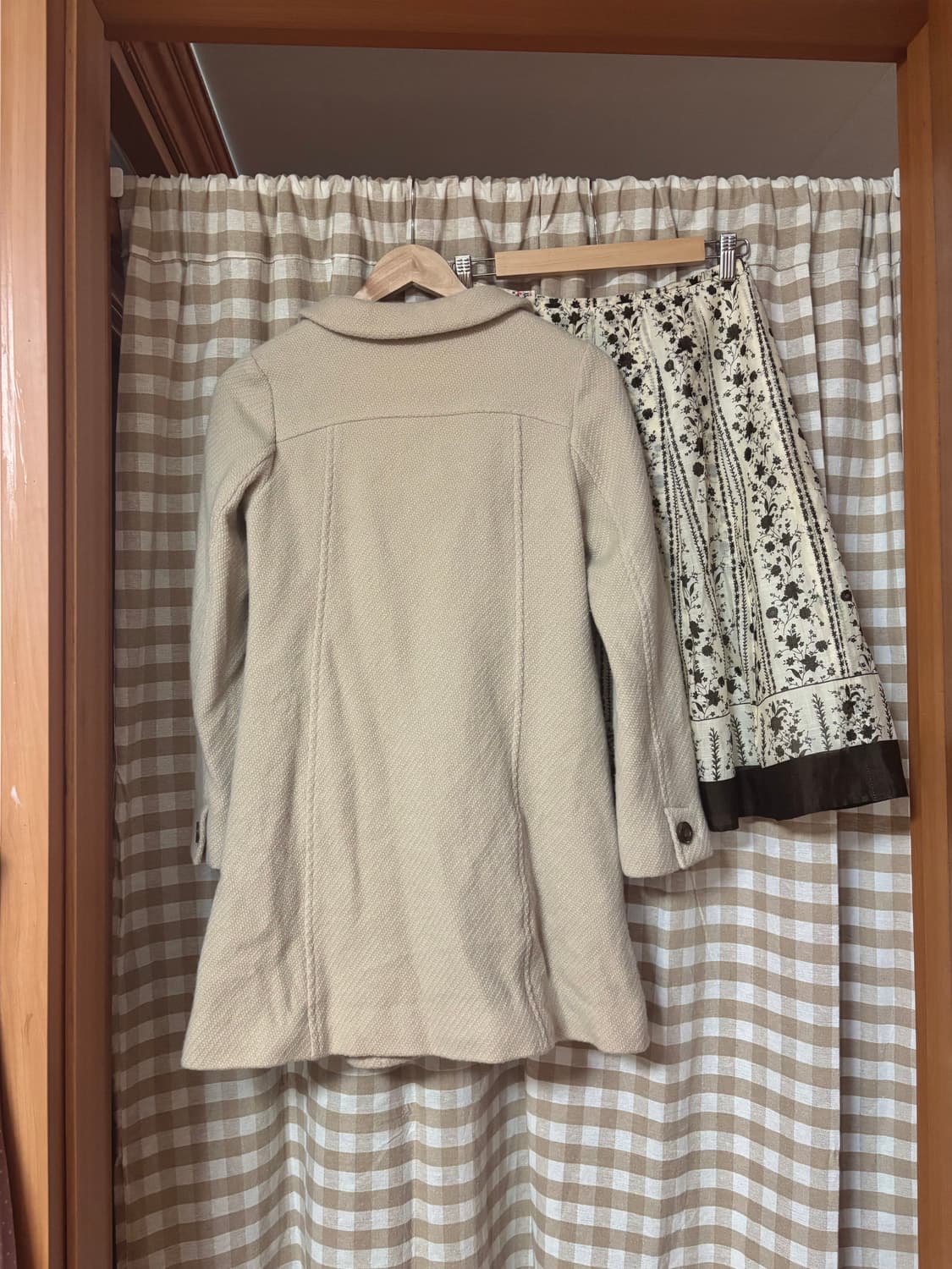 모리걸 둥근카라 원피스 코트 + 플로럴 러블리 세트 상품이미지8