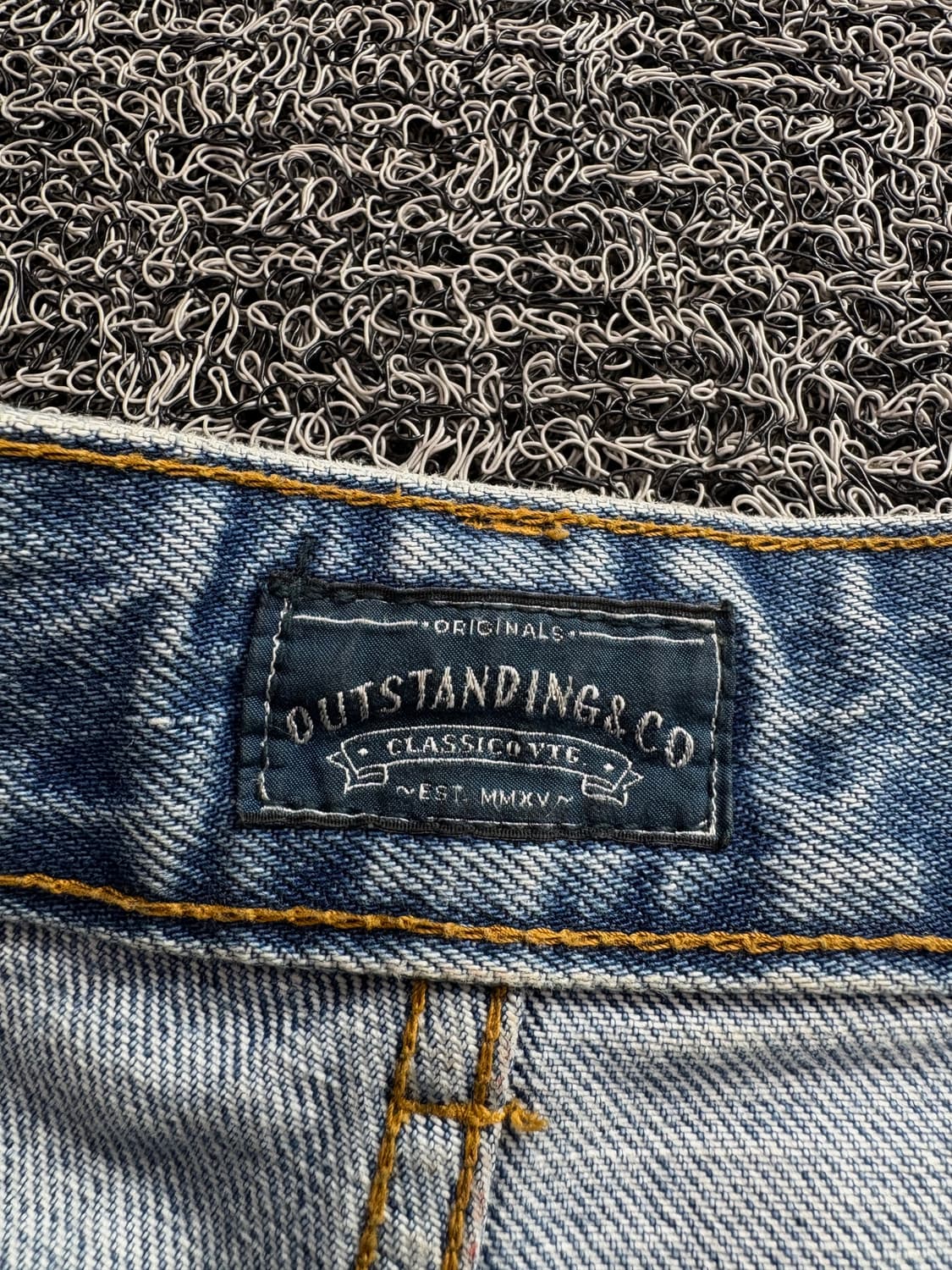 아웃스탠딩 아메카지 카펜터 루즈핏 데님 팬츠 4073 상품이미지4