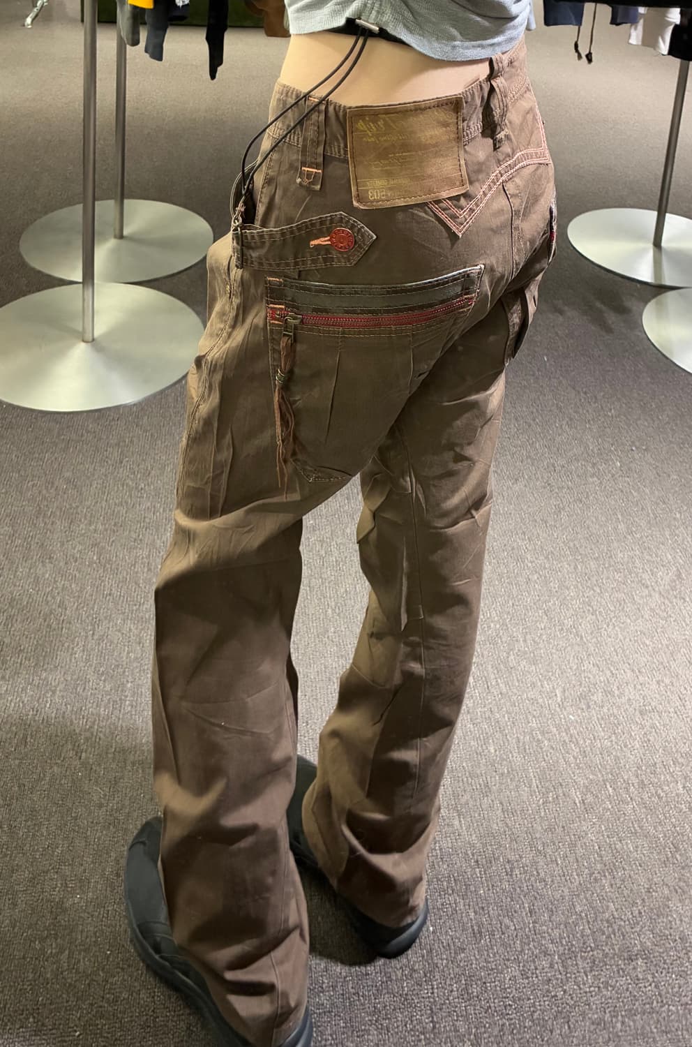 M)에드윈 503 빈티지 여성 카고 데님팬츠 상품이미지1