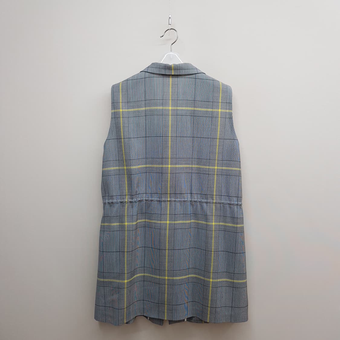 파비아나필리피 체크 롱 베스트 S사이즈 상품이미지6