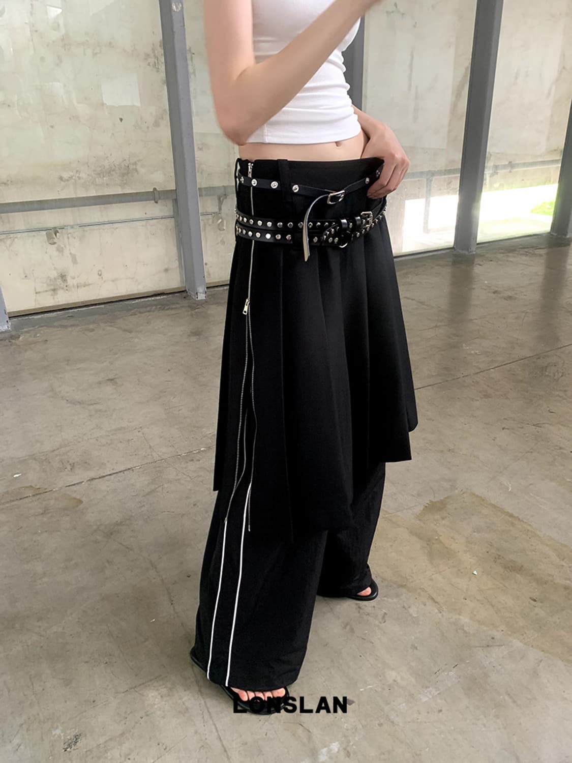 Lonslan 2way skirt (오픈와이와이깔) 상품이미지1
