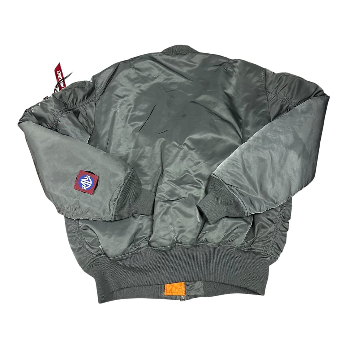 ✨ (바배) 알파 인터스트리 메탈 실버 리버시블 ma-1 봄버 자켓 상품이미지2