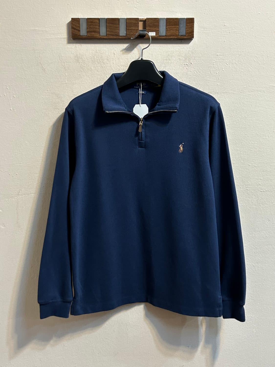 폴로 랄프로렌 에스테이트 립 하프집업 니트 상품이미지1