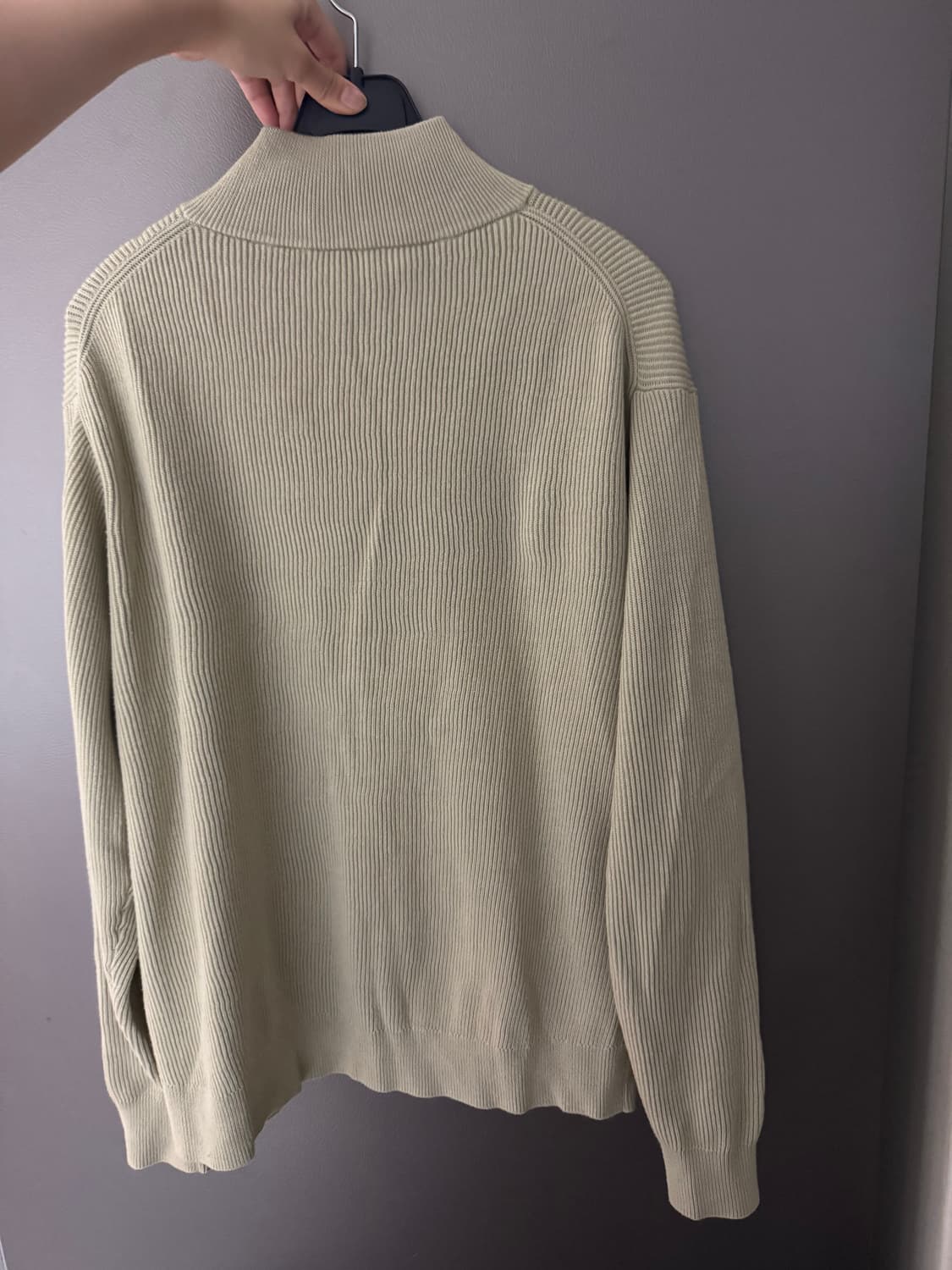 Muji rib cardigan  상품이미지3
