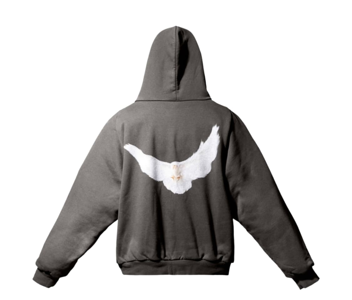 이지 갭 X 발렌시아가 도브 슈렁큰 후드 그레이 S 상품이미지1