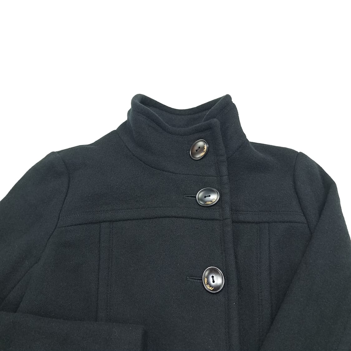 CN879W M 버버리 블루라벨 앙고라 울 캐시미어 벨티드 코트 상품이미지2